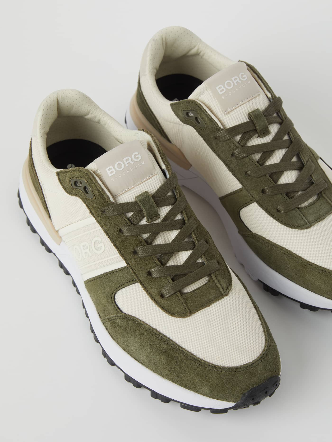 Björn Borg - Men's Sneakers R2400 Olive - Image 3