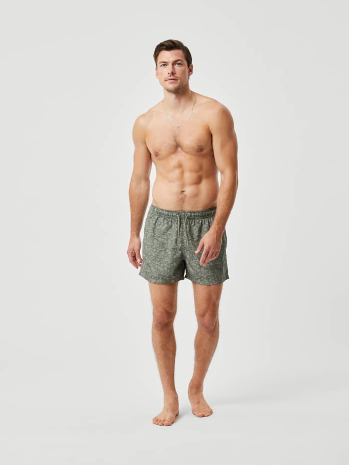 Björn Borg - Borg Print Swim Shorts Pineapple Bay 3