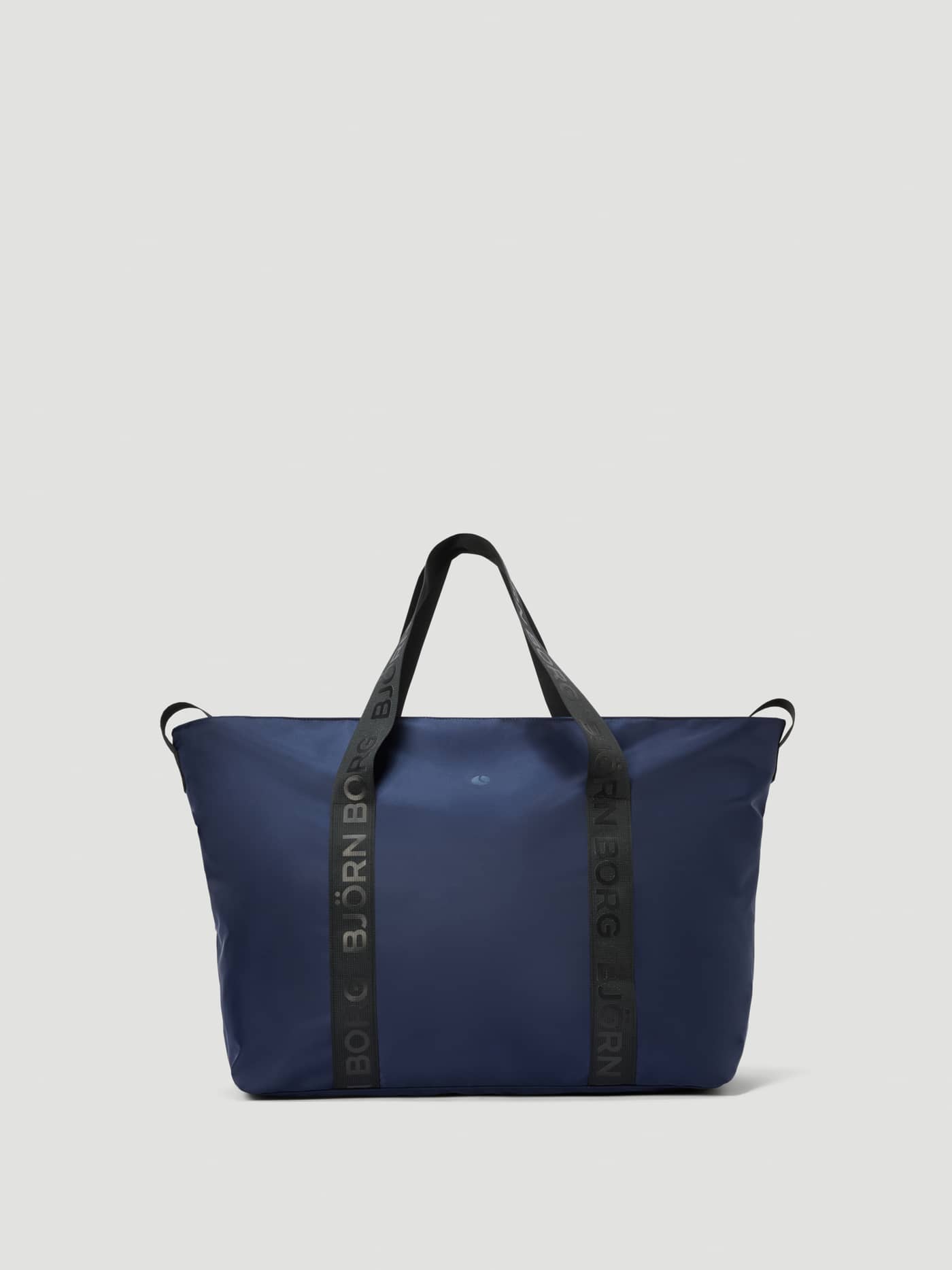 Borg Classic Tote 27L in Dress Blues (Blue) featuring black logo webbing straps for training and everyday use. - Image 1