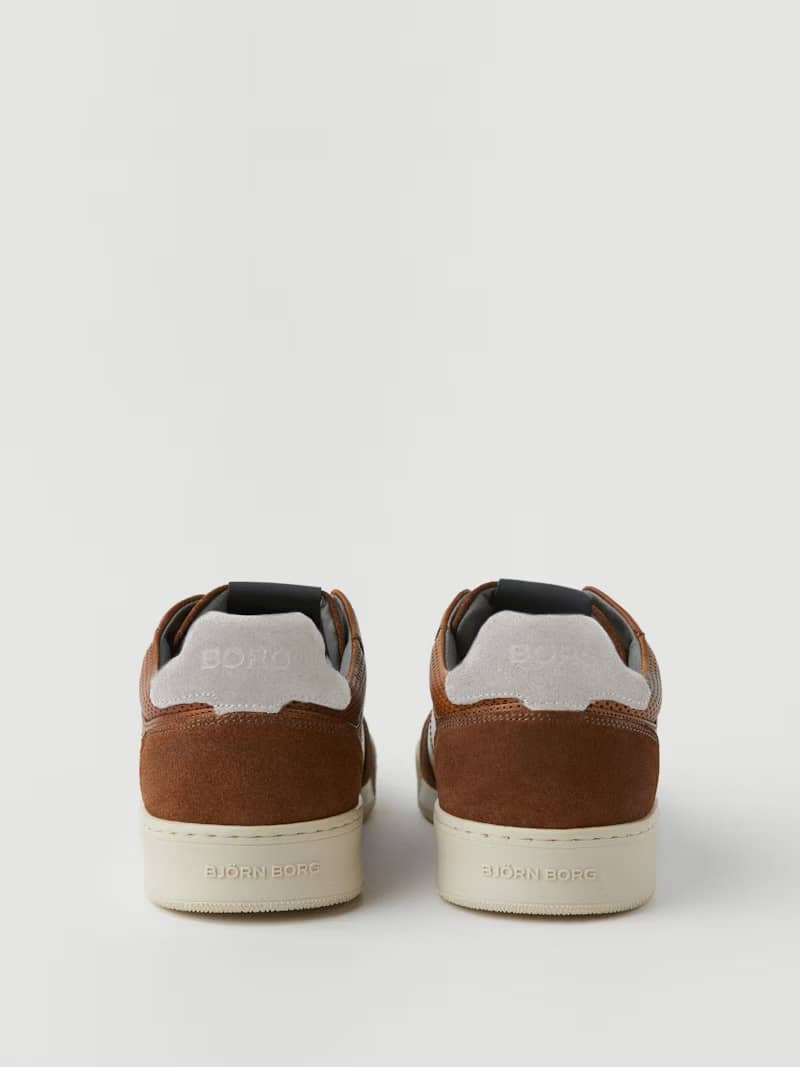 Björn Borg - Men's Leather Sneaker Sl200 Cognac Heren - Image 2