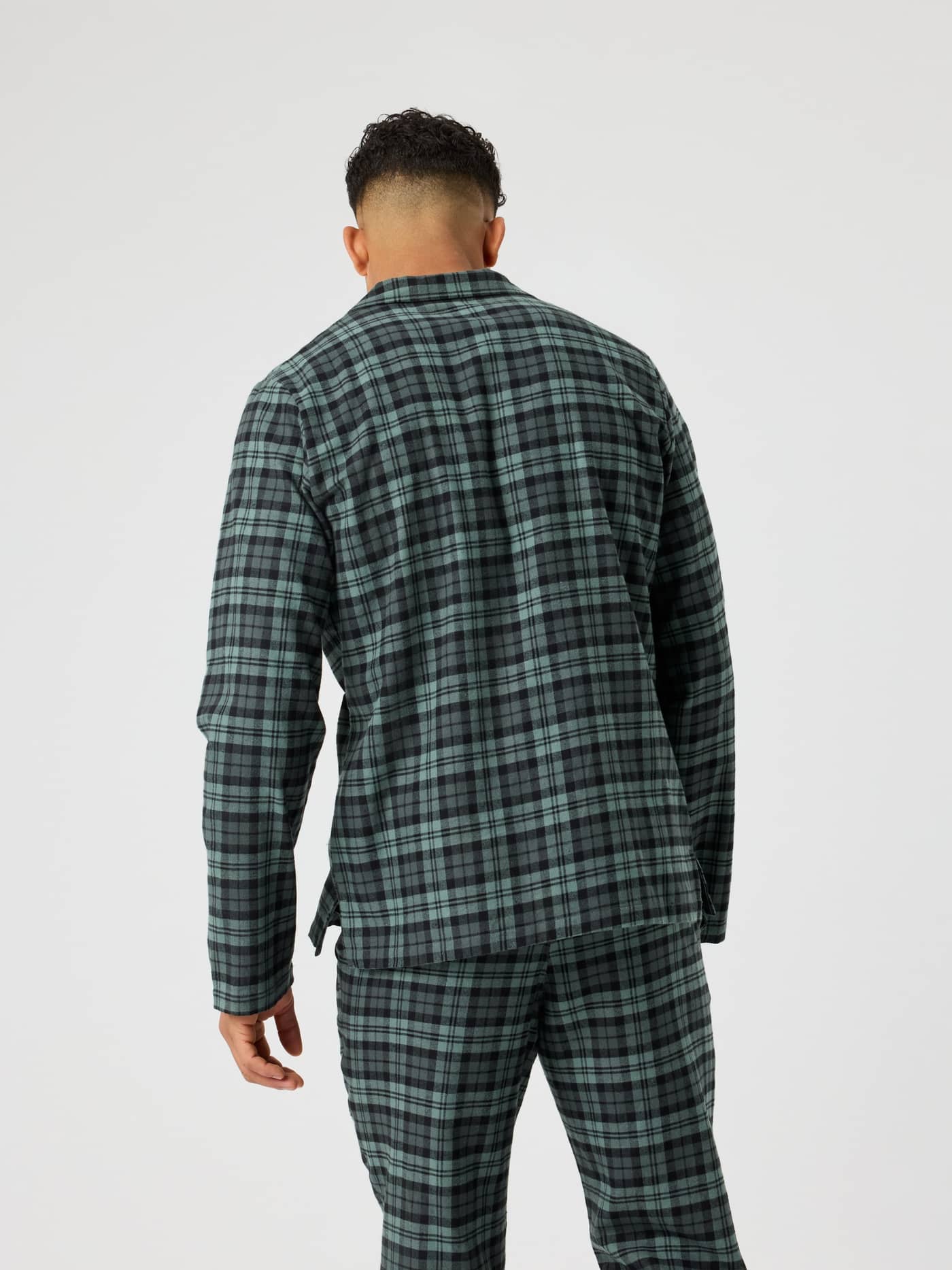 Björn Borg - Core Flannel Pyjama Shirt HS Check 2 Heren - Image 2
