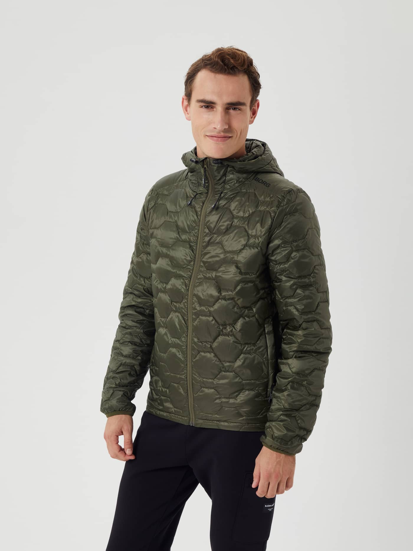 Björn Borg - Borg Down Liner Jacket Olive Night Men - Image 2
