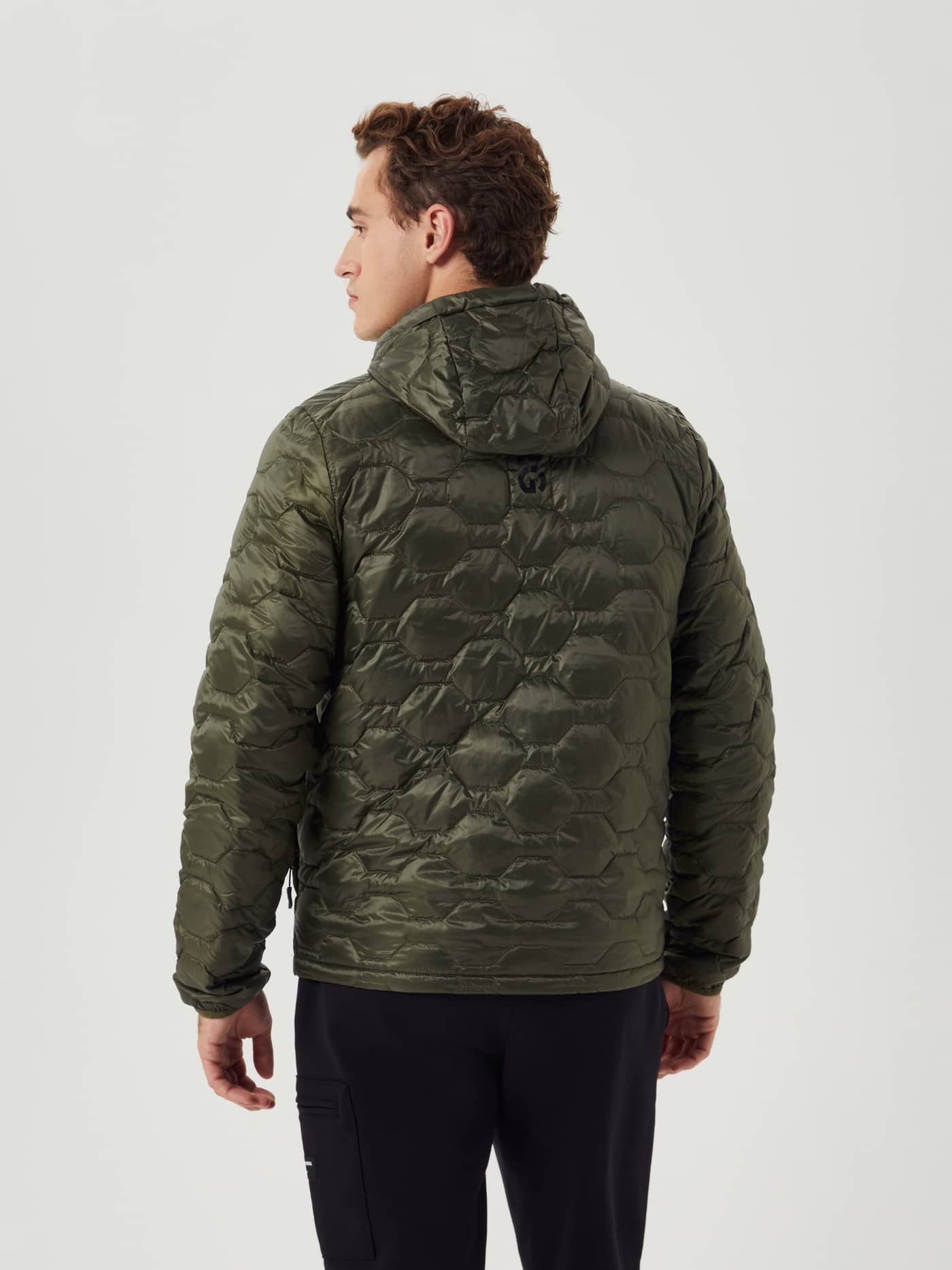 Björn Borg - Borg Down Liner Jacket Olive Night Men - Image 3