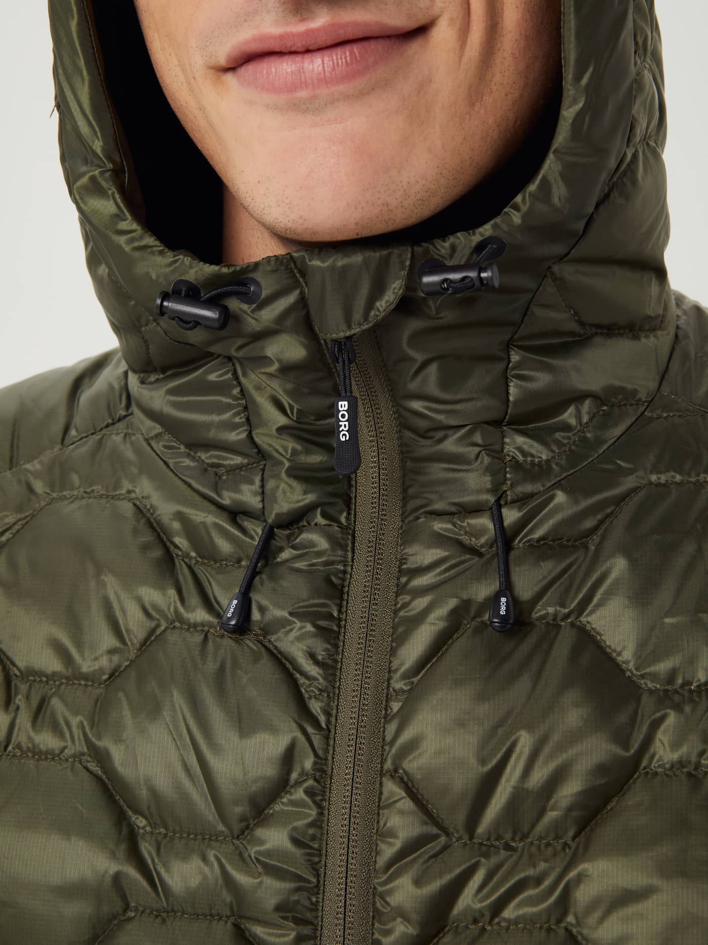 Björn Borg - Borg Down Liner Jacket Olive Night Men - Image 5