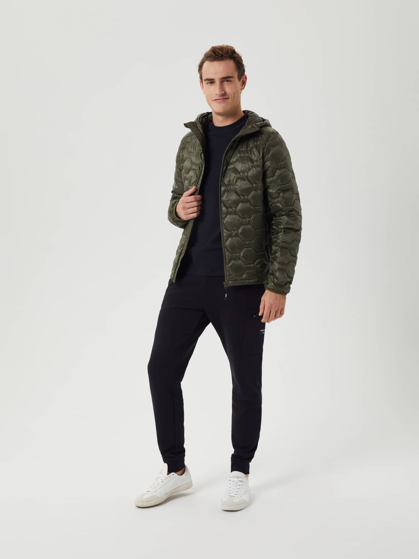 Björn Borg - Borg Down Liner Jacket Olive Night Men - Image 1
