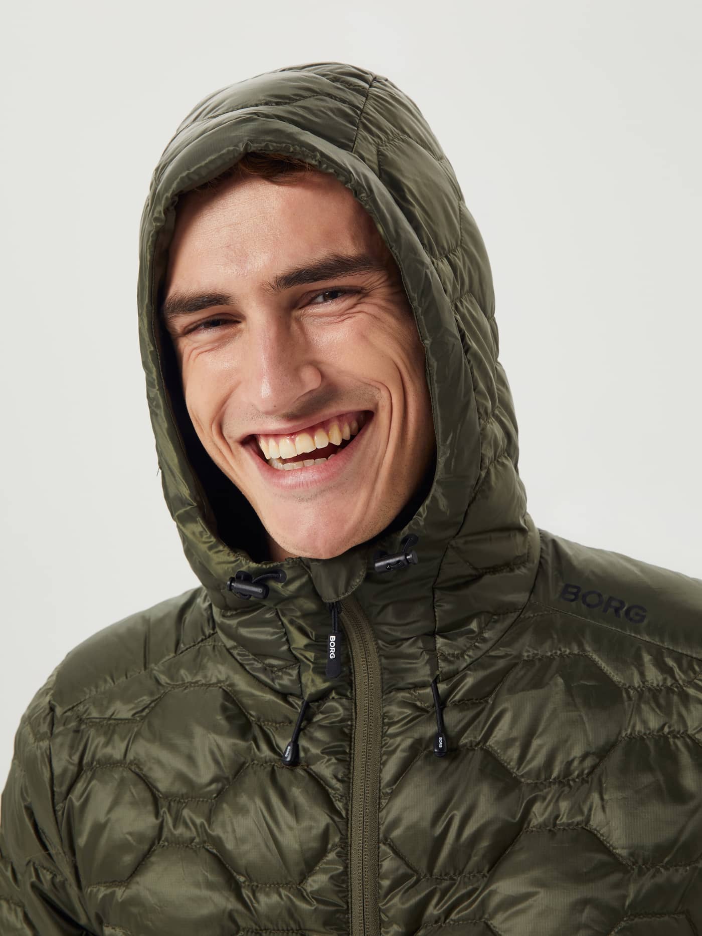 Björn Borg - Borg Down Liner Jacket Olive Night Men - Image 6