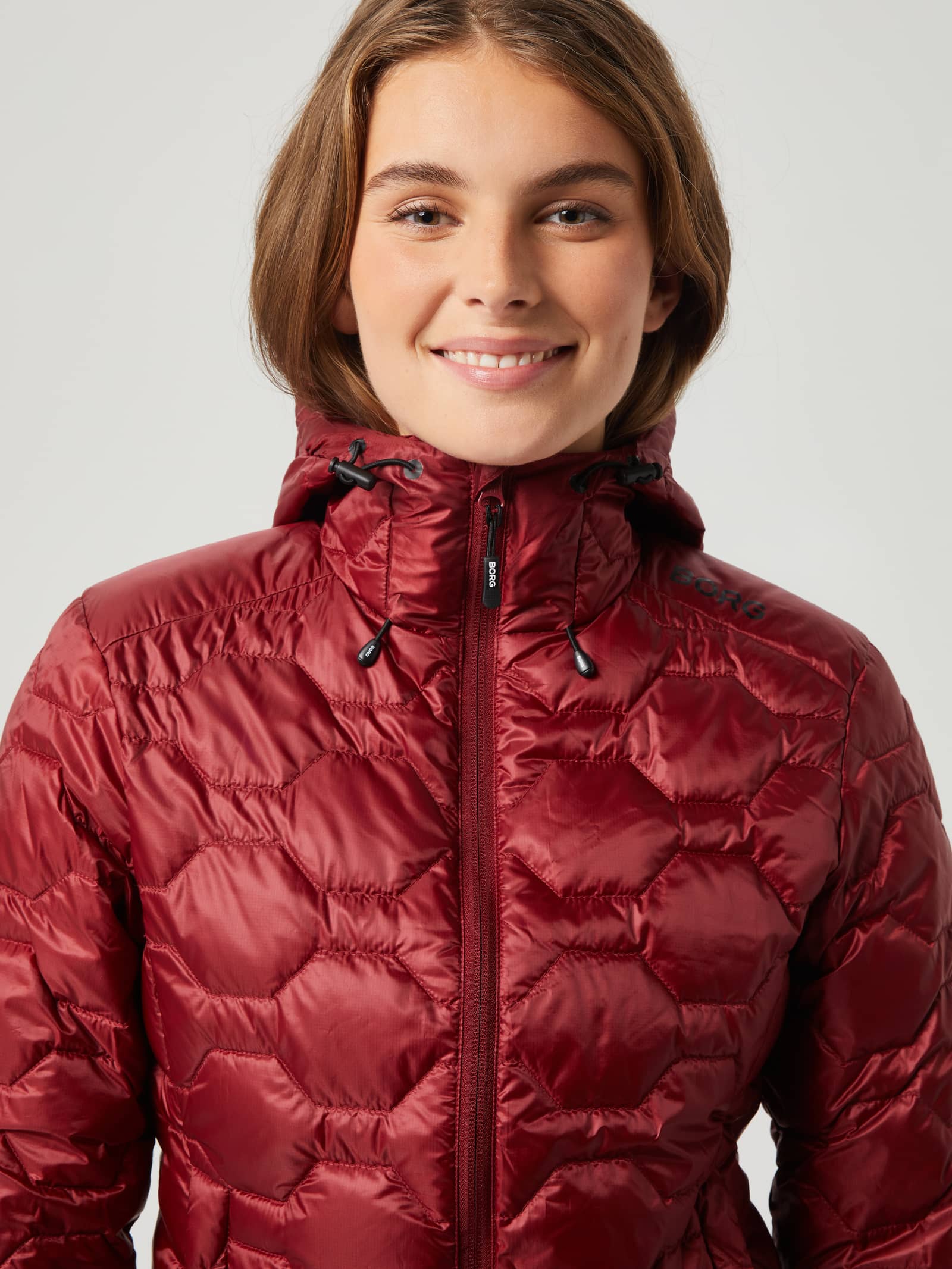 Björn Borg - Borg Down Liner Jacket Pomegranate Women - Image 1