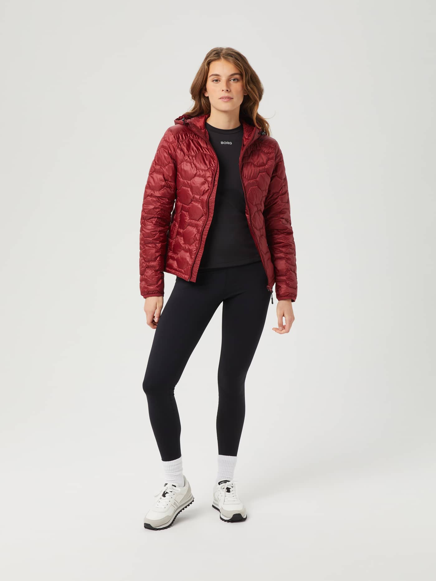 Björn Borg - Borg Down Liner Jacket Pomegranate - Image 2