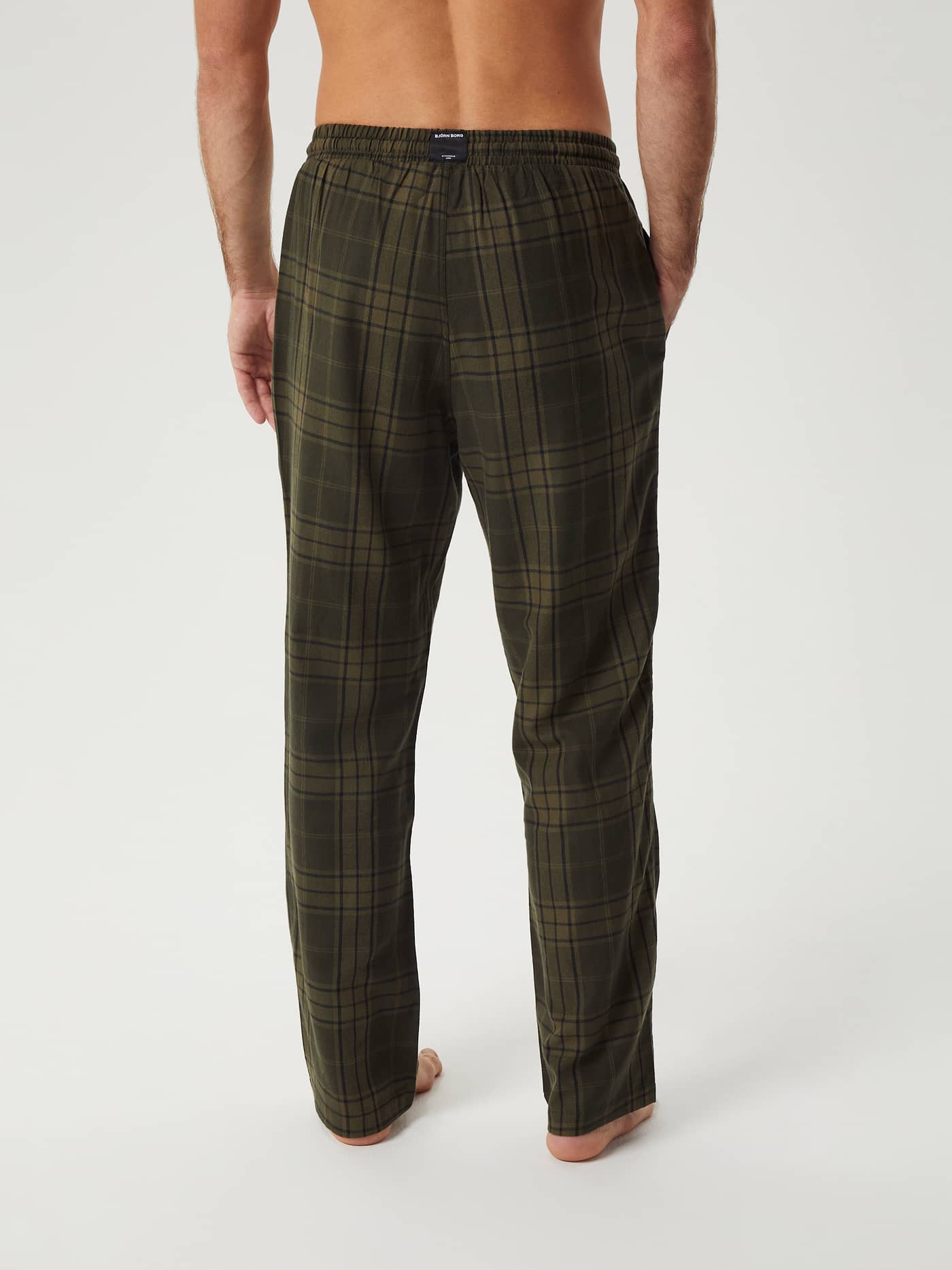 Björn Borg - Core Soft Flannel Pyjama Pants Tartan Hs 2 Heren - Image 3