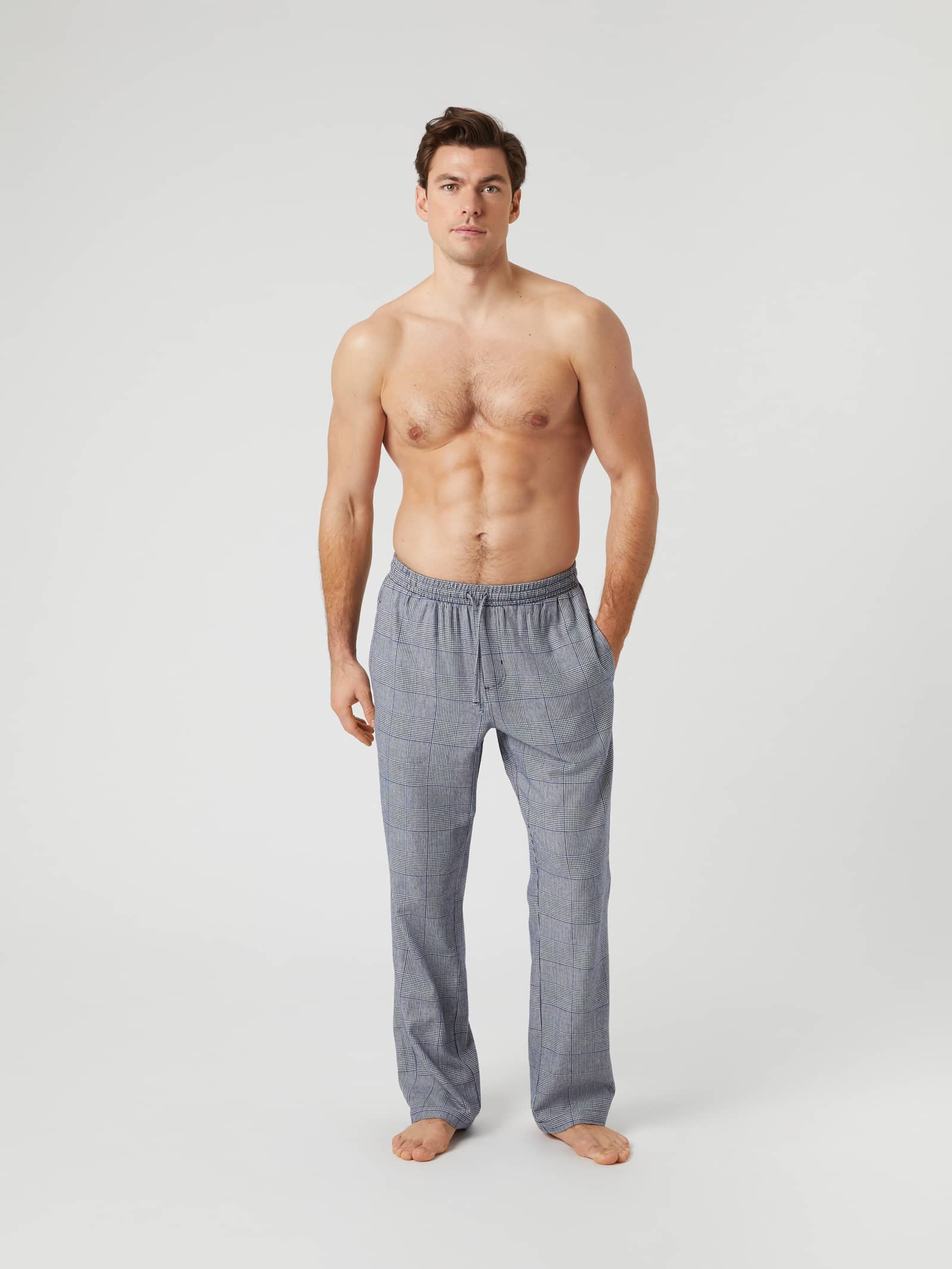 Björn Borg - Core Soft Flannel Pyjama Pants Prince Of Wales 2 Men - Image 1