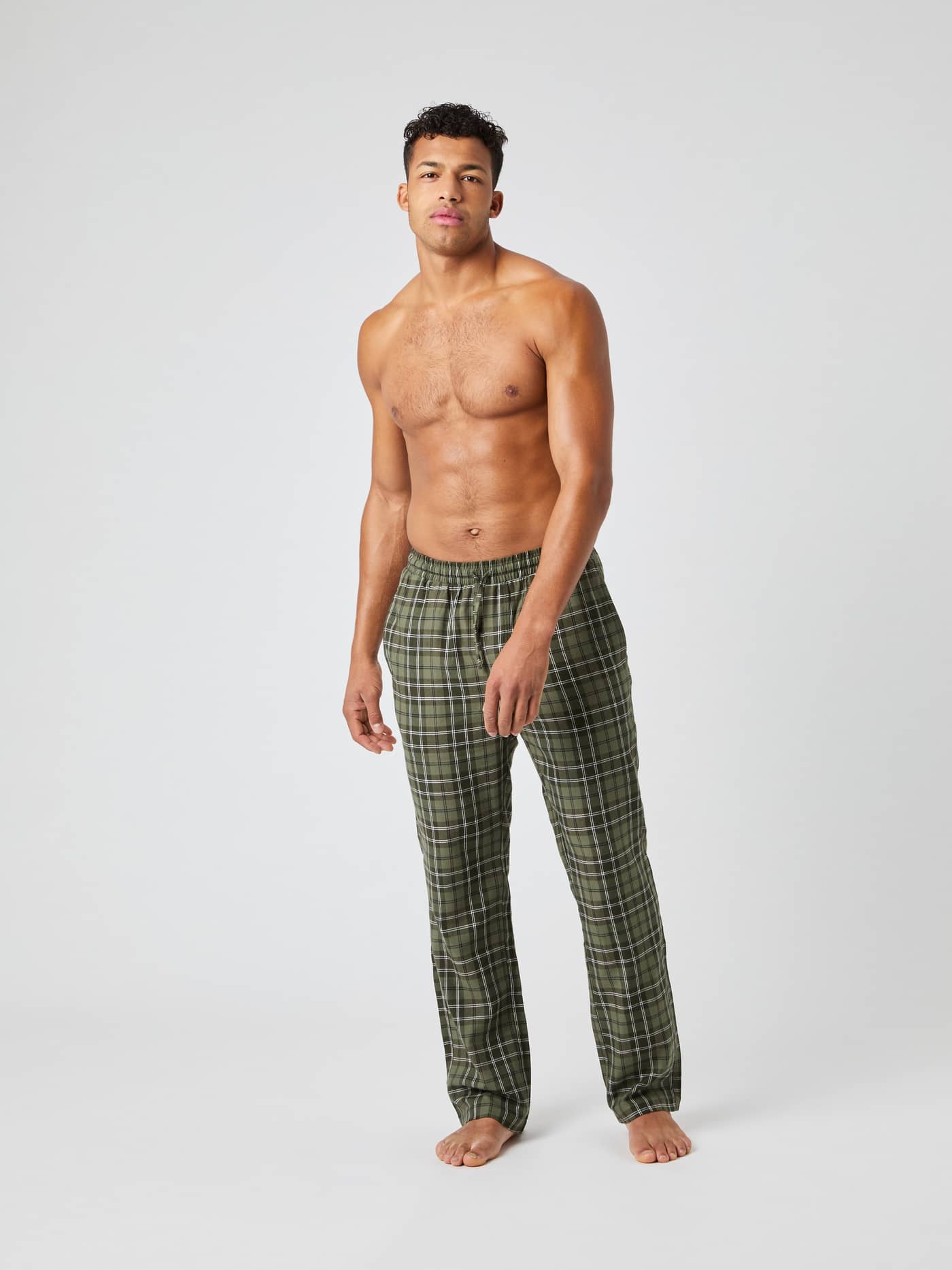 Björn Borg - Core Soft Flannel Pyjama Pants Forest Tartan 5 Men - Image 1