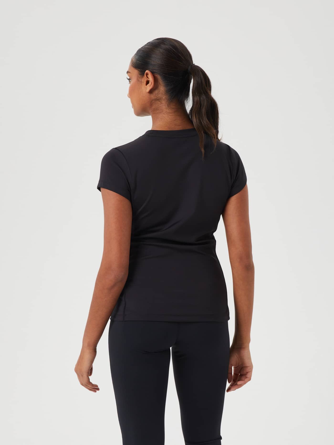 Björn Borg - Borg Reform Slim T-Shirt Black Beauty - Image 2