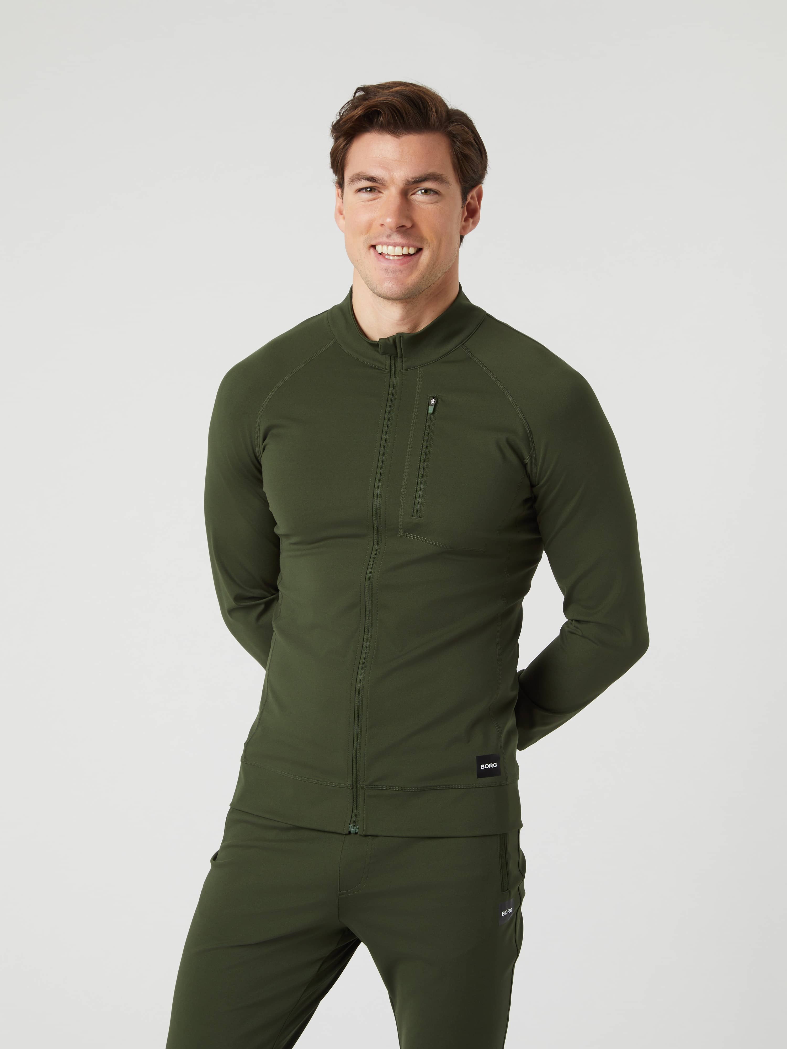 Borg Training Midlayer Jacket - Men - Duffel Bag | Björn Borg