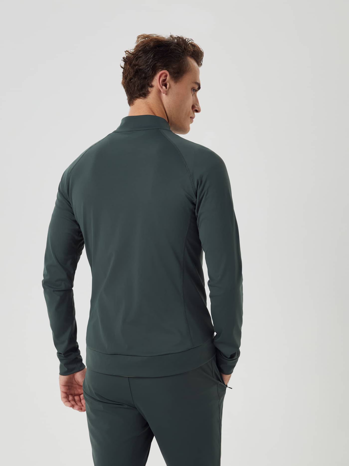 Björn Borg - Borg Training Midlayer Jacket Green Gables Men - Image 3