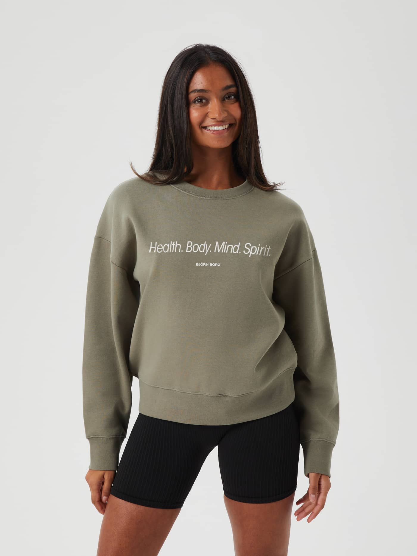 Björn Borg - Borg Boyfriend Crew Vetiver - Image 2