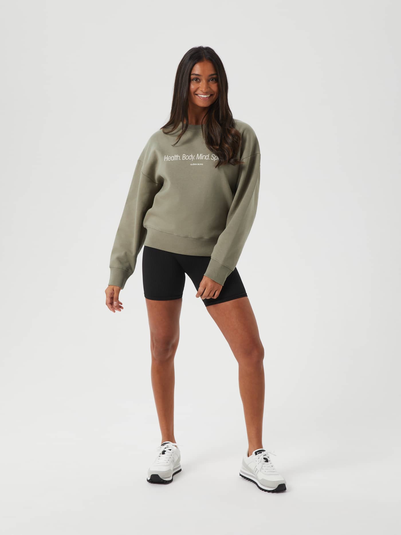 Björn Borg - Borg Boyfriend Crew Vetiver - Image 1