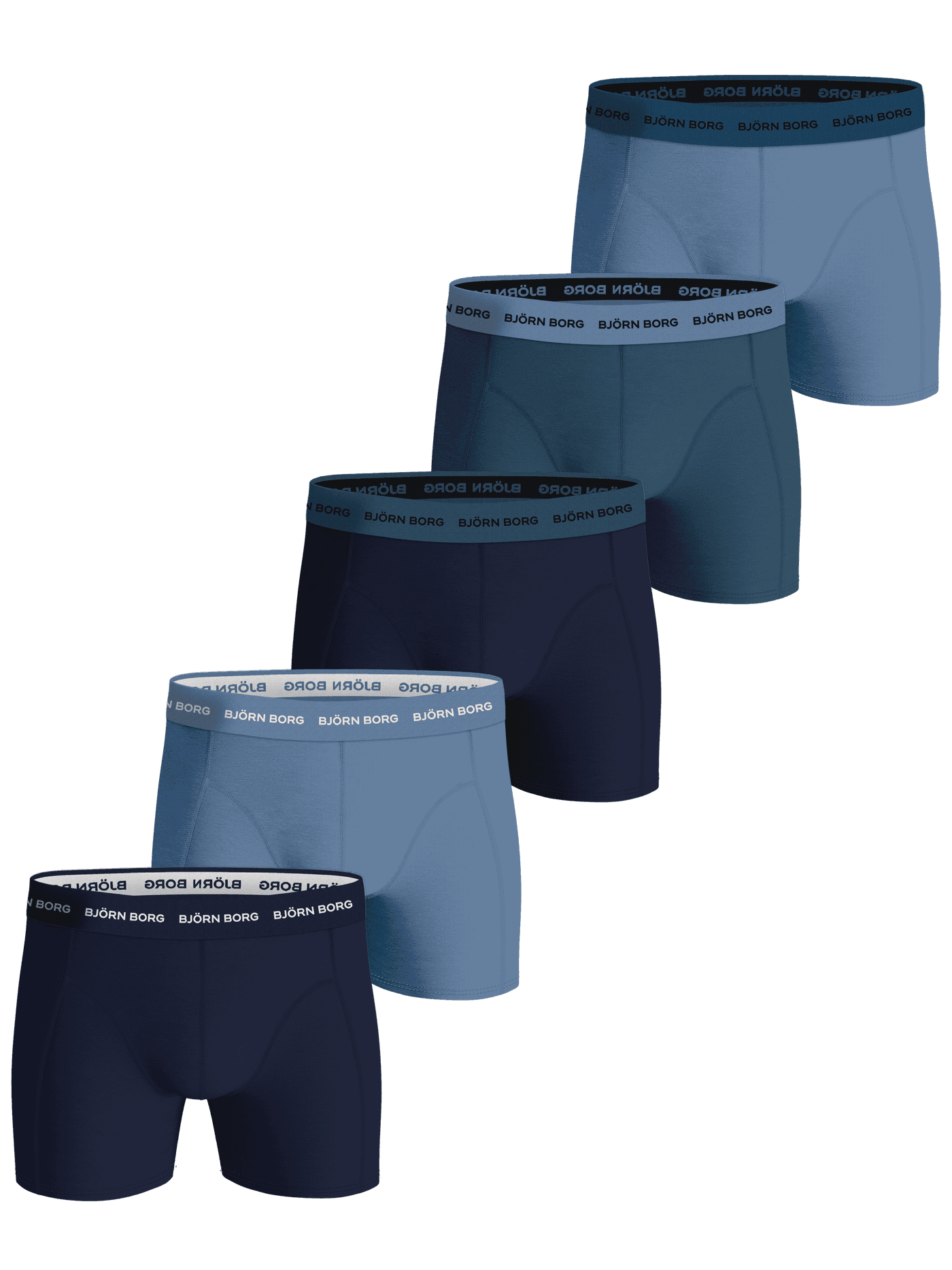 Björn Borg - Cotton Stretch Boxer 5-pack Multi Men - Image 1