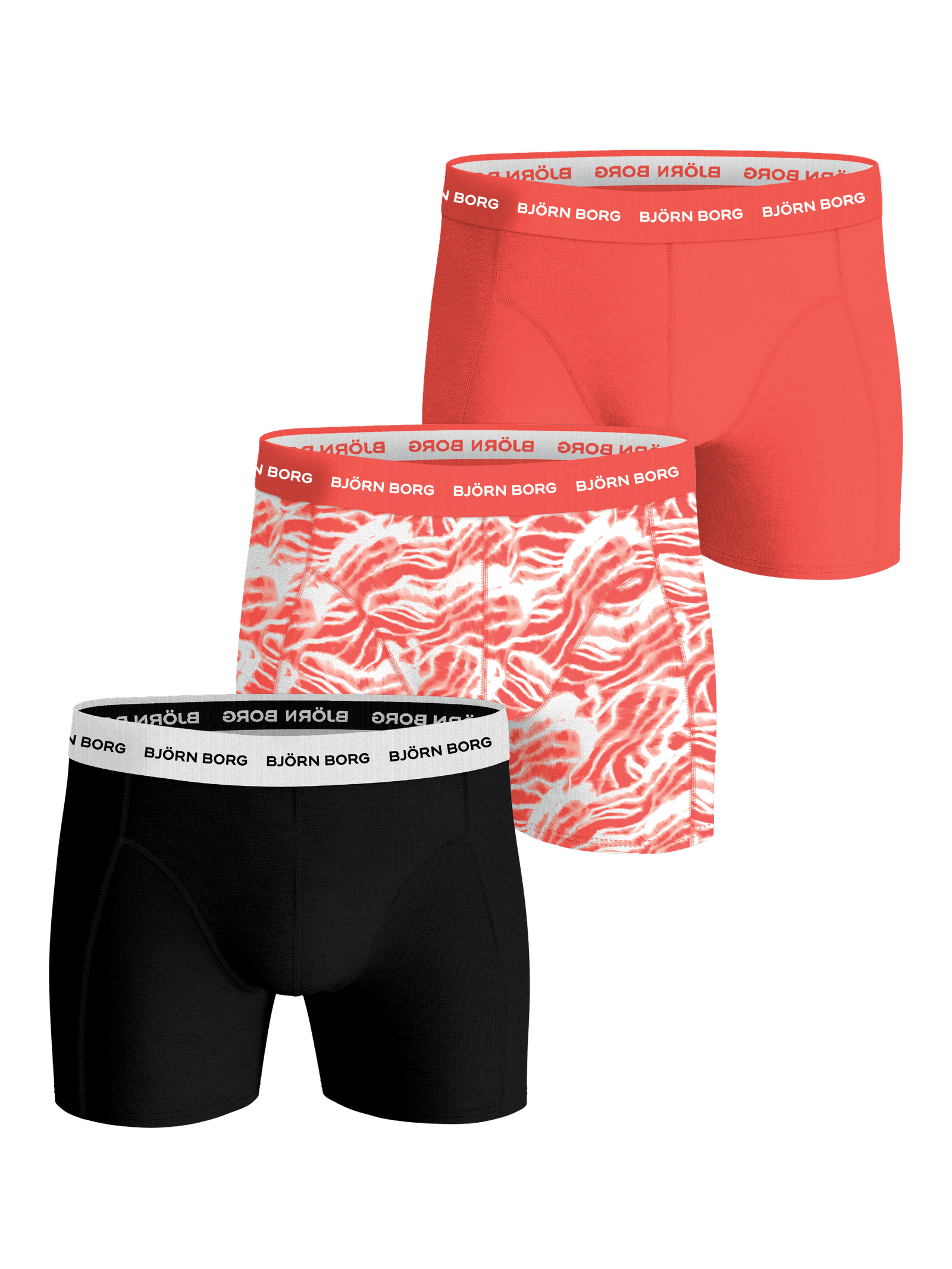 Björn Borg - Cotton Stretch Boxer 3-pack Multi Men - Image 1