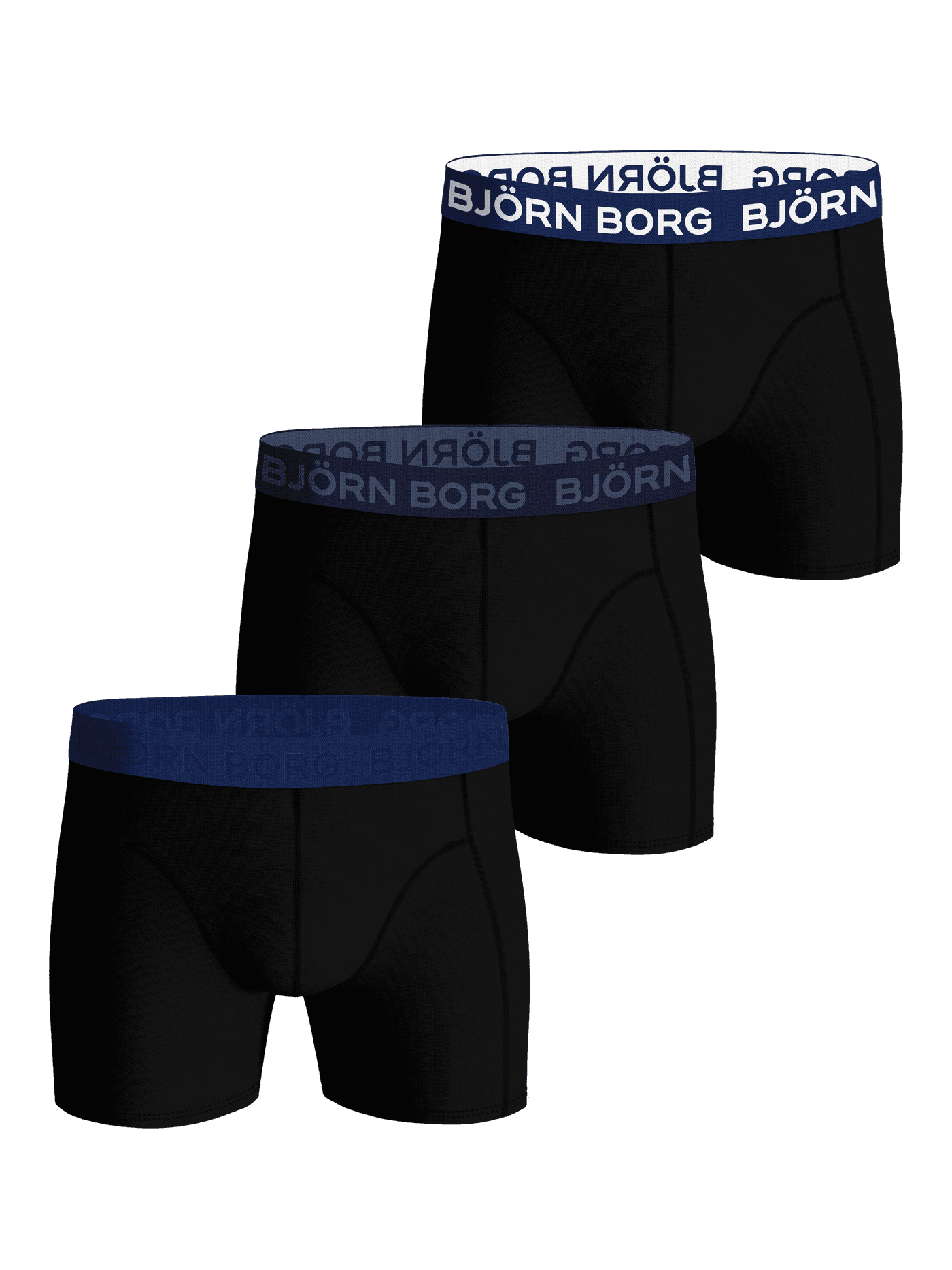 Björn Borg - Cotton Stretch Boxer 3-pack Multi Men - Image 1