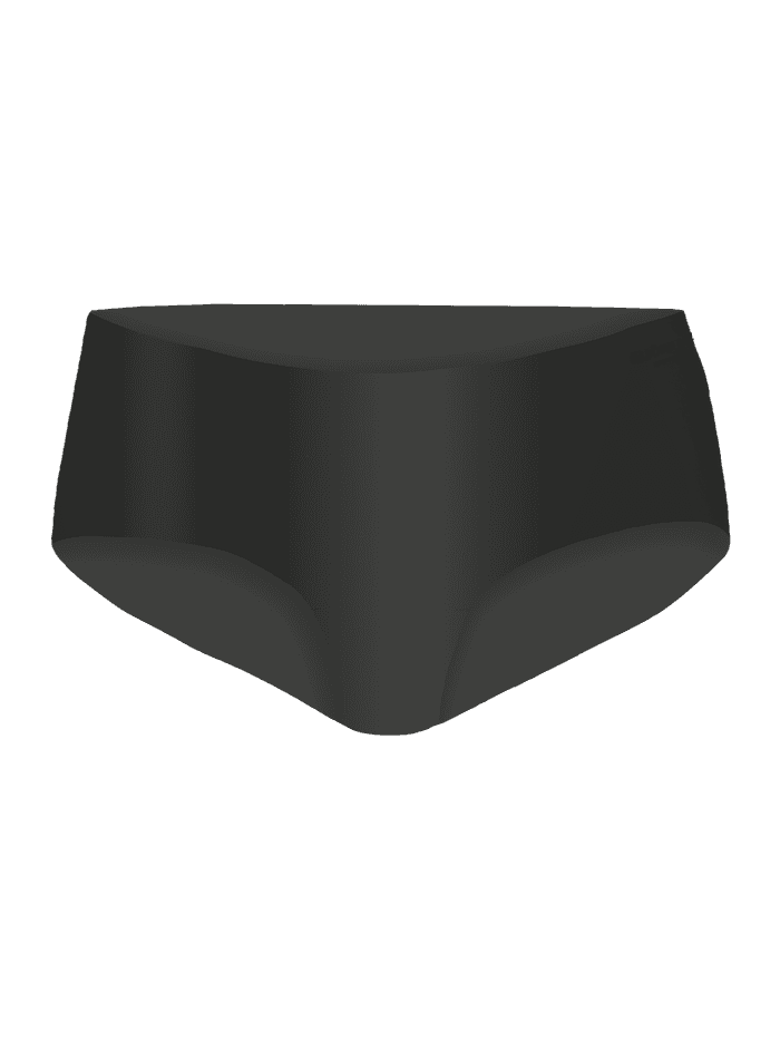 Front view of the Performance Hipster 3-pack in Navy with laser-cut edges and a sleek fit for training and performance. - Image 2