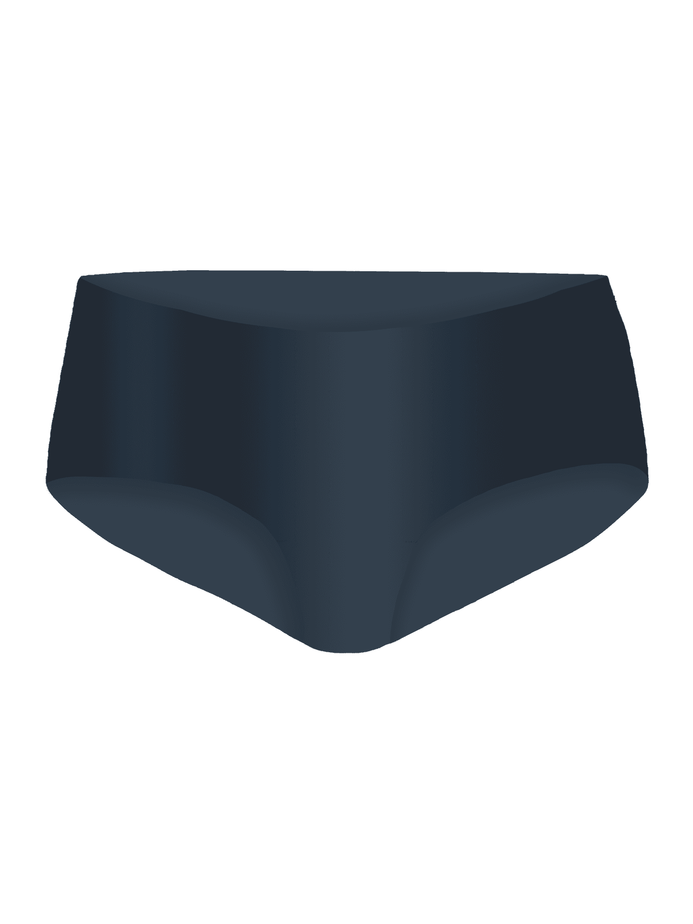 Vista frontal del Björn Borg Performance Hipster 3-pack azul marino para entrenamiento con bordes a láser y logo negro. - Image 4