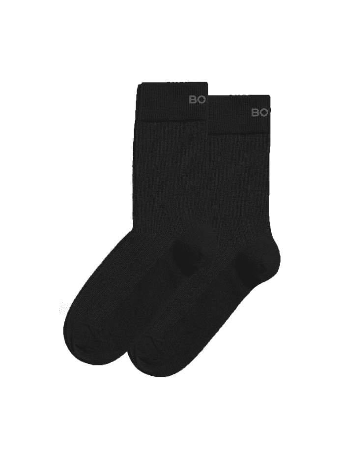 Björn Borg - Core Rib Socks 2-pack Black