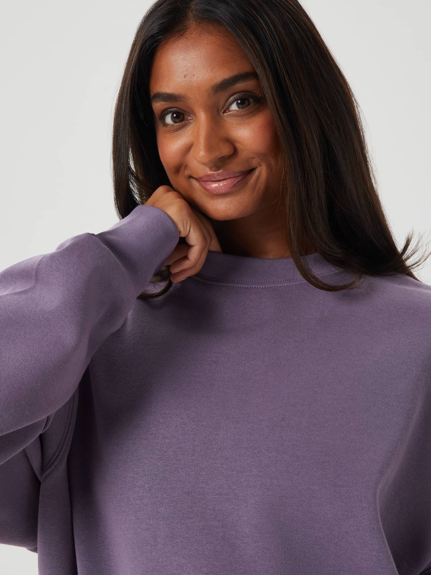 Björn Borg - Studio Oversized Crew Purple Sage - Image 4