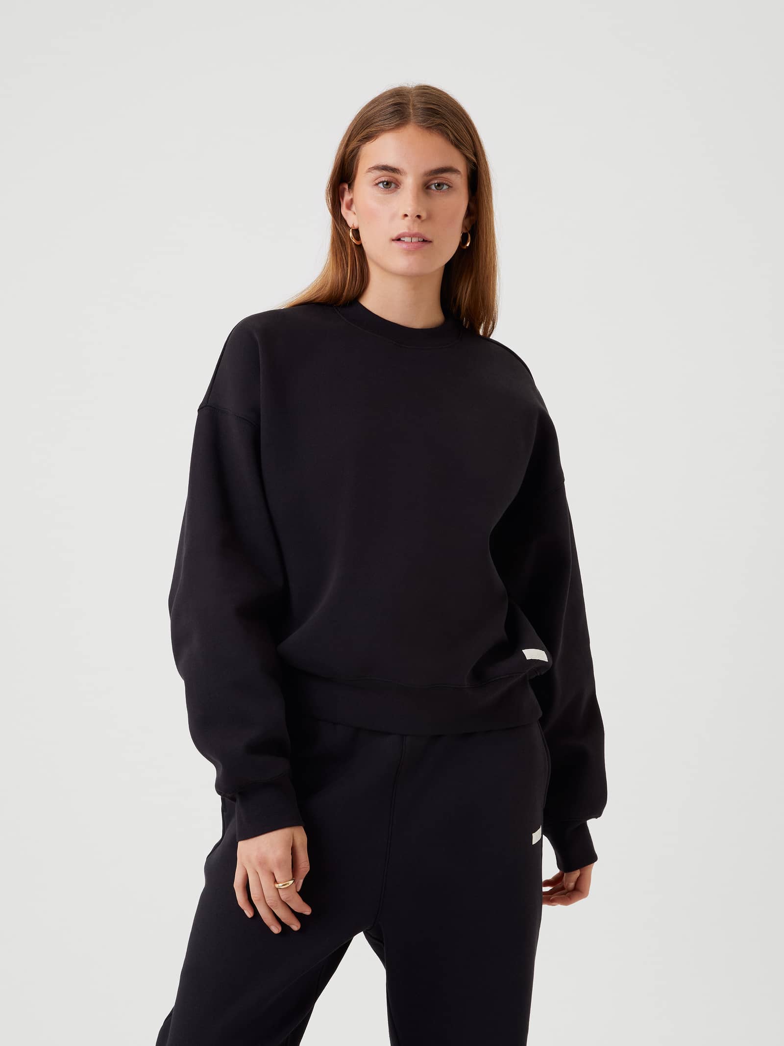 Björn Borg - Studio Oversized Crew Black Beauty Dam - Image 1