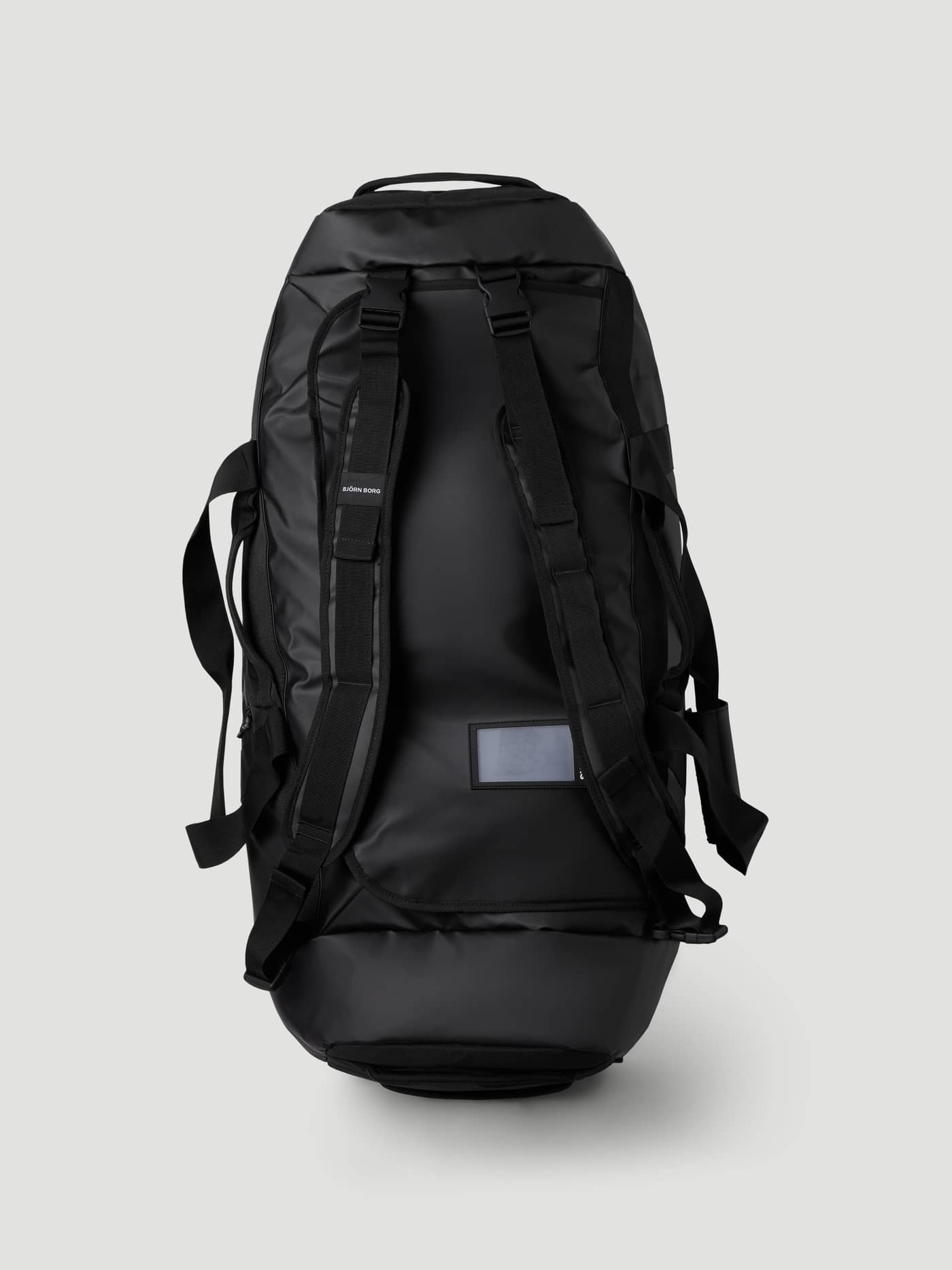 Borg Travel Duffle Bag 120L in Black Beauty (Schwarz) aus TPE-beschichtetem Material mit verstellbaren Rucksackgurten. - Image 3