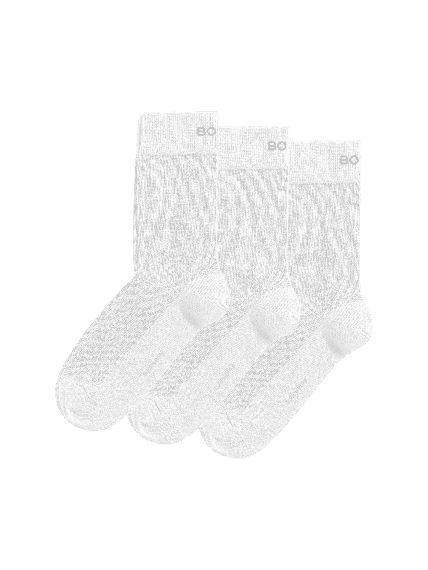 Björn Borg - Core Ankle Rib Socks 3-pack Multi Women - Image 1