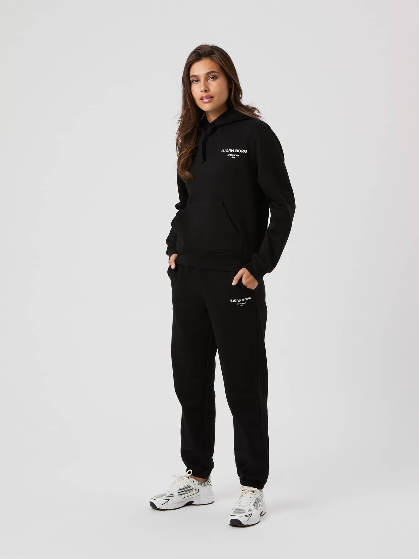 Björn Borg - Borg Essential Hoodie Black Beauty - Image 3