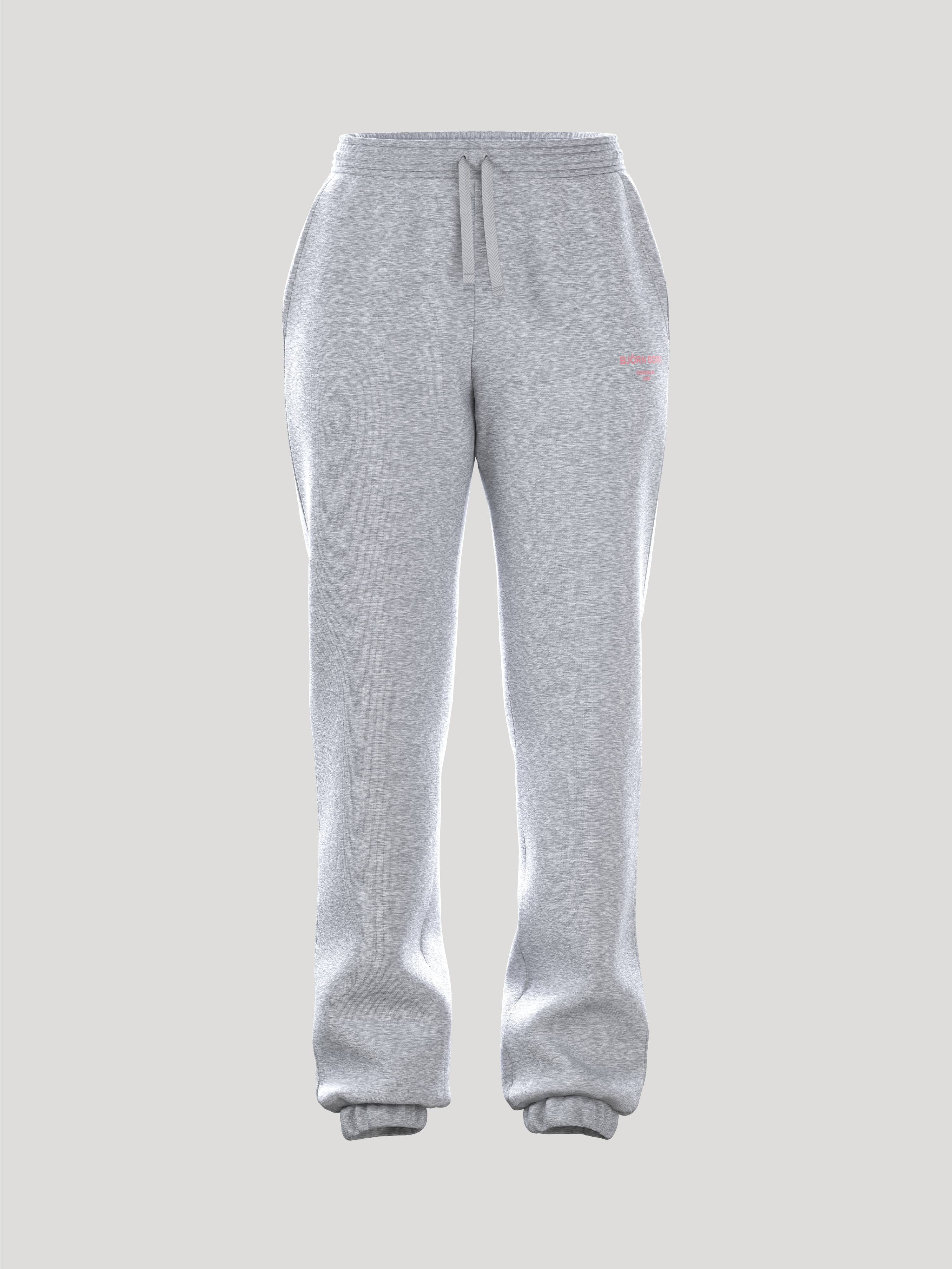Borg Essential 1 Pants - Women - Light Grey Melange | Björn Borg