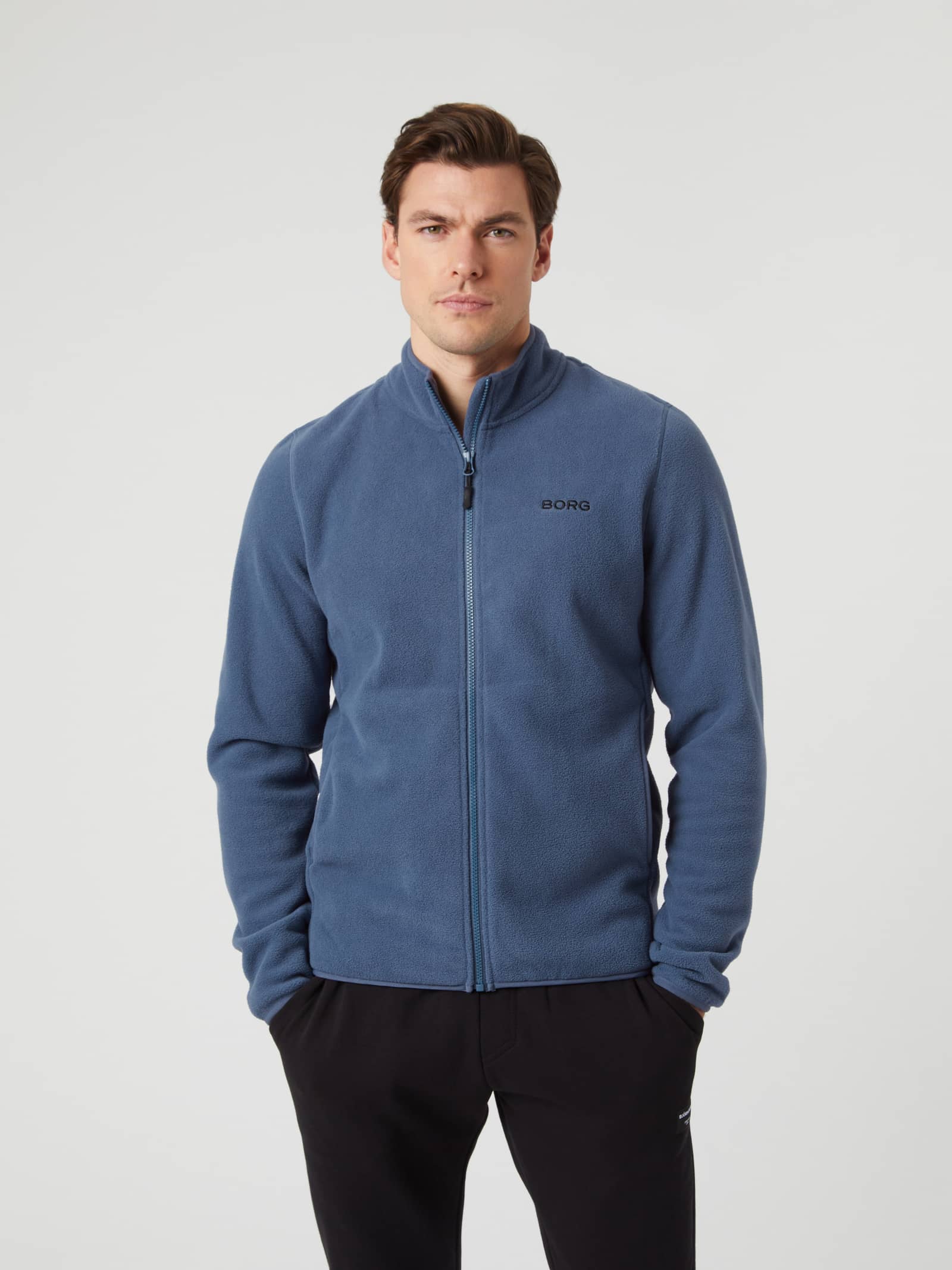 Björn Borg - Borg Full Zip Fleece Nightshadow Blue Men - Image 1