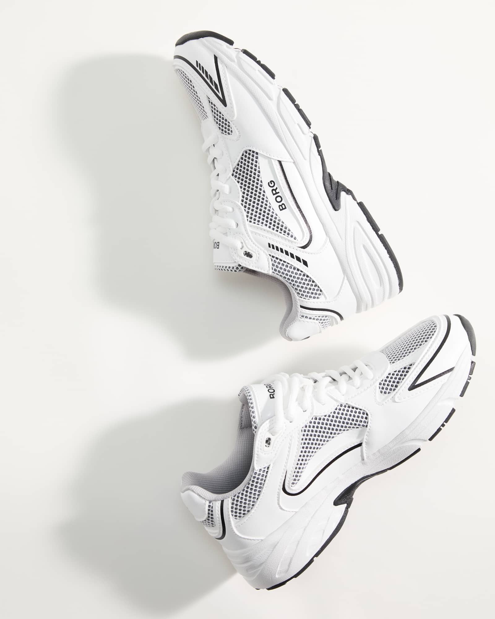 Björn Borg - Women's Grand Sneakers White / Black Dames - Image 1