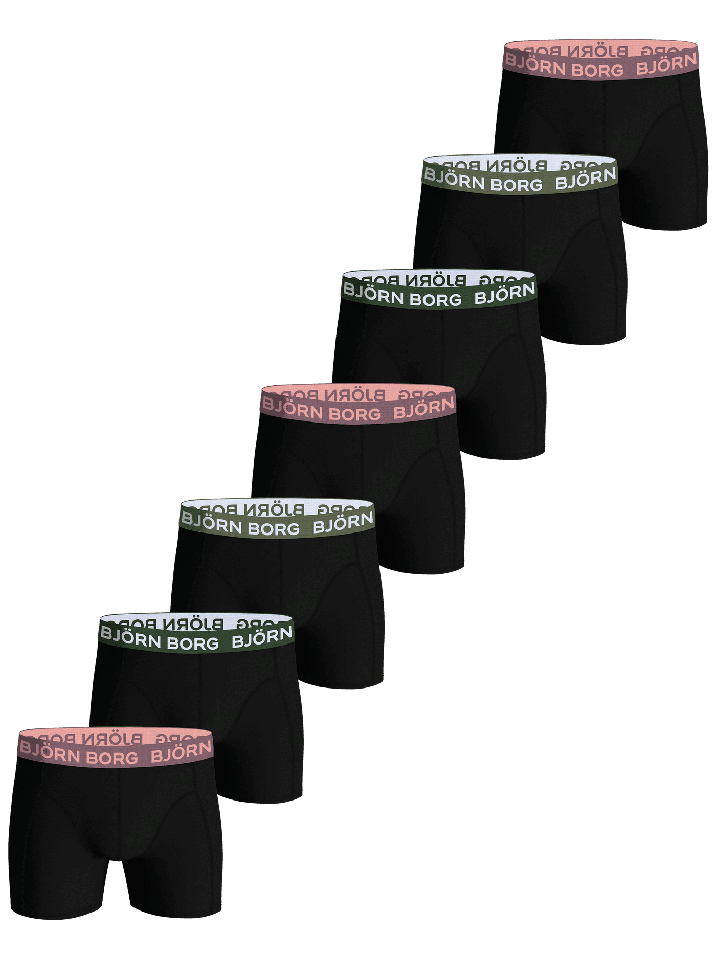 Björn Borg - Cotton Stretch Boxer 7-pack Multicolore Men - Image 1