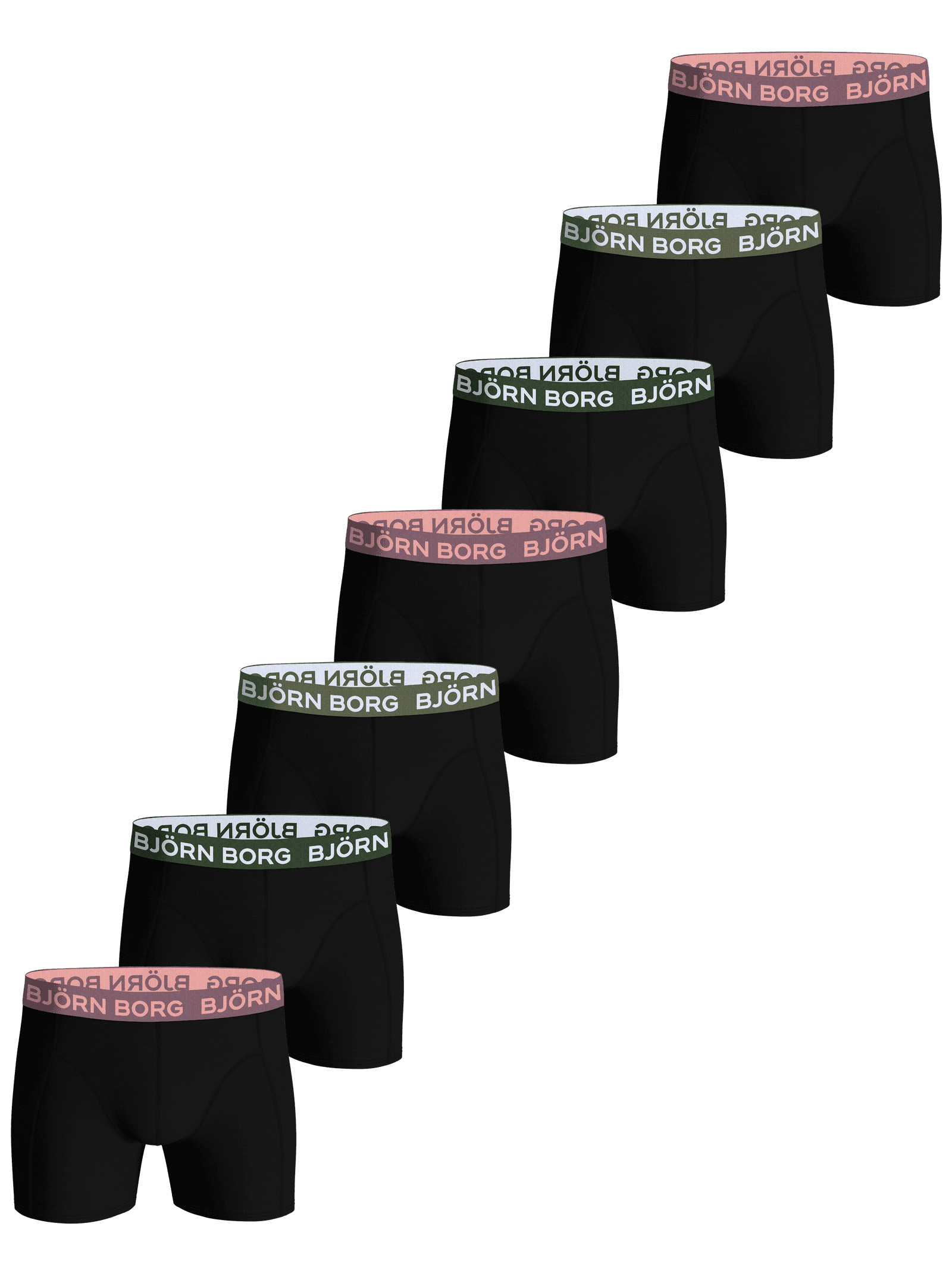Björn Borg - Cotton Stretch Boxer 7-pack Multi Men - Image 1