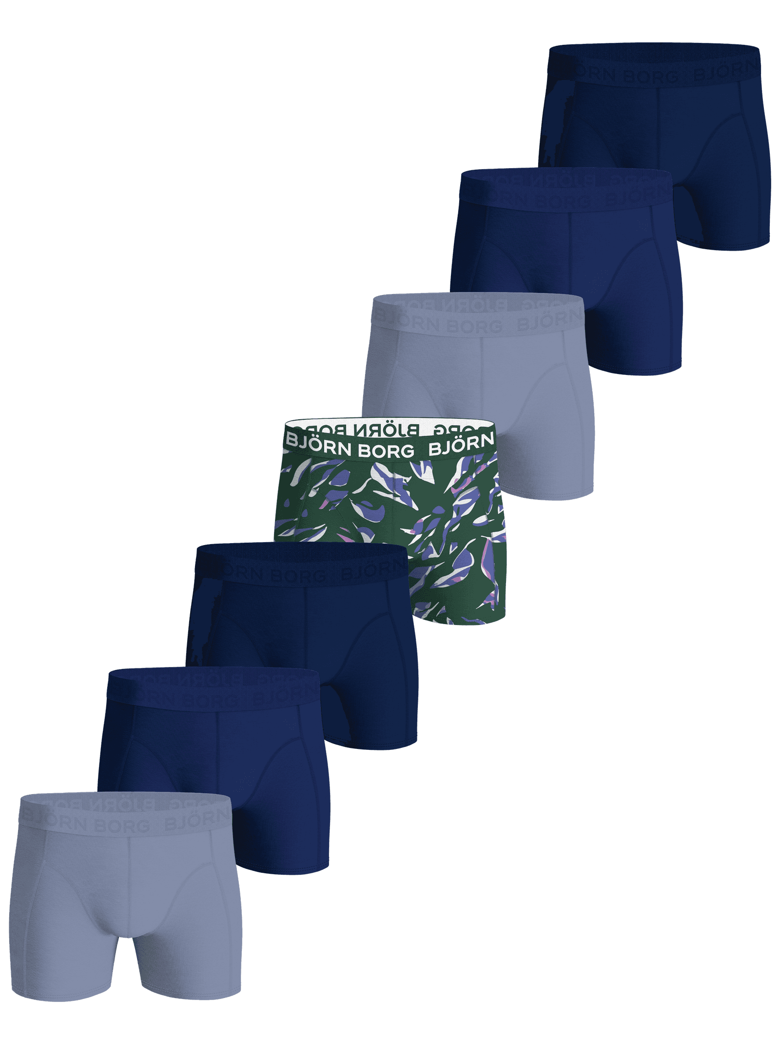 Björn Borg - Cotton Stretch Boxer 7-pack Multicolore Men - Image 1