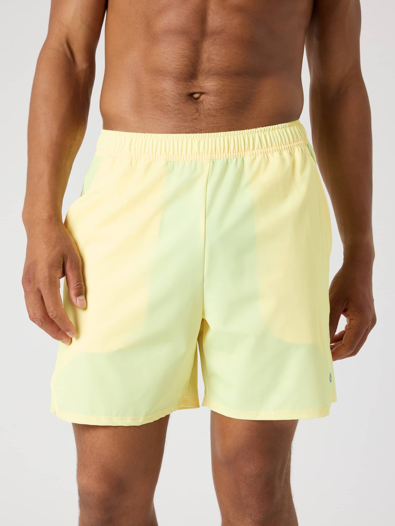 Björn Borg Ace Racquet Shorts 7 Inch in Lemonade (Geel) in vooraanzicht voor optimale prestaties op de tennisbaan. - Image 1