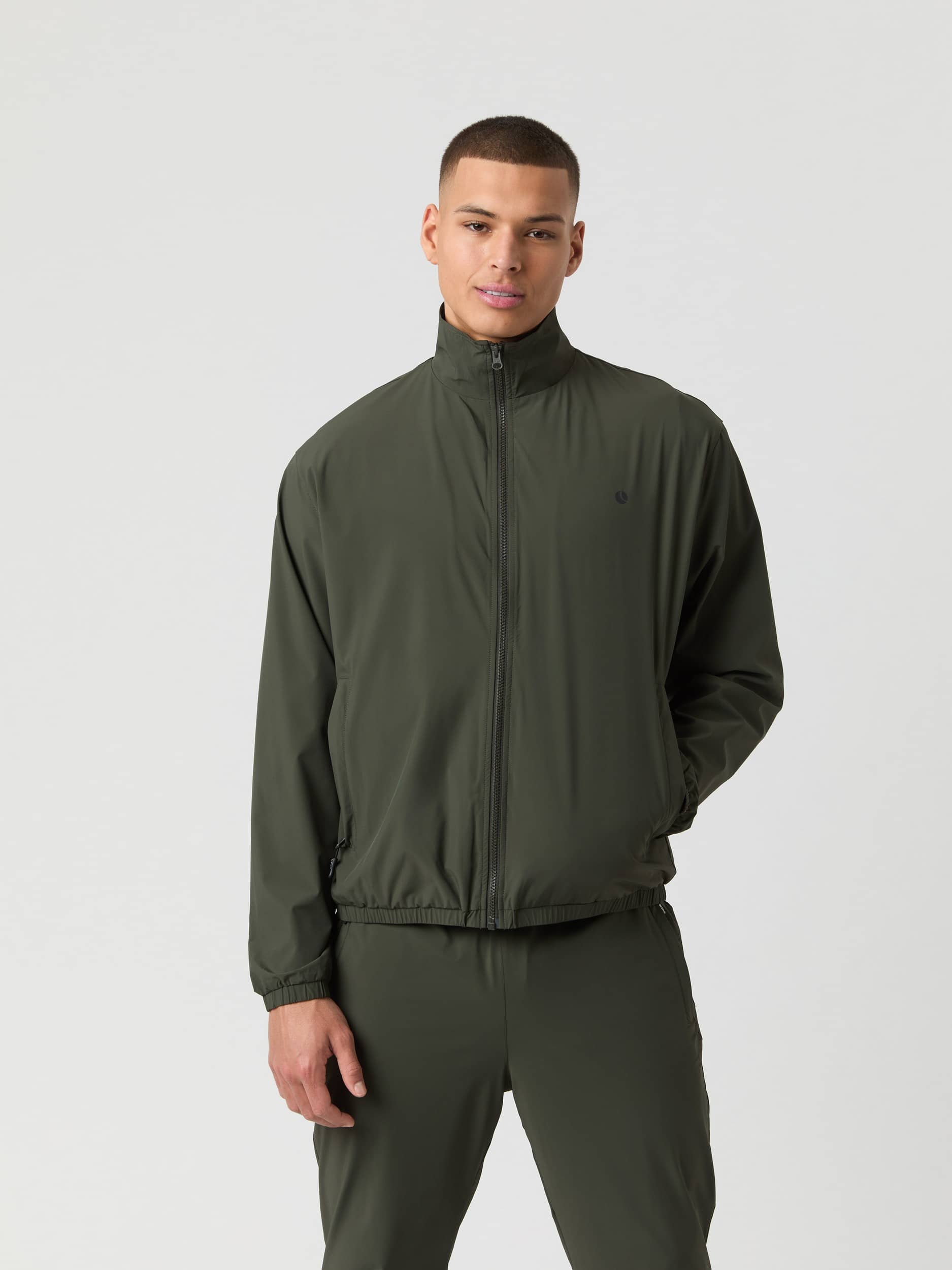 Ace Track Jacket - Men - Peat | Björn Borg