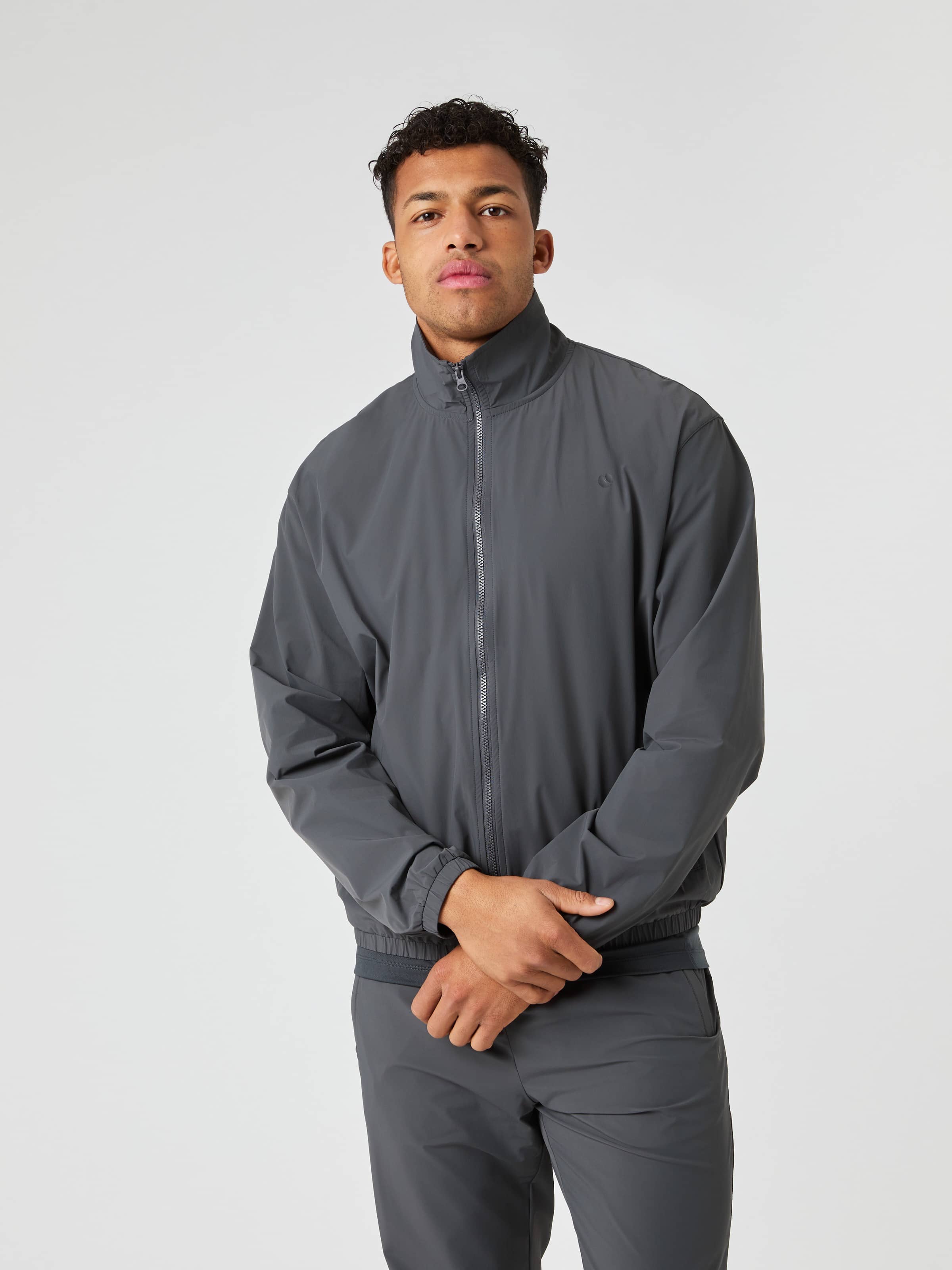 Ace Track Jacket - Men - Asphalt | Björn Borg