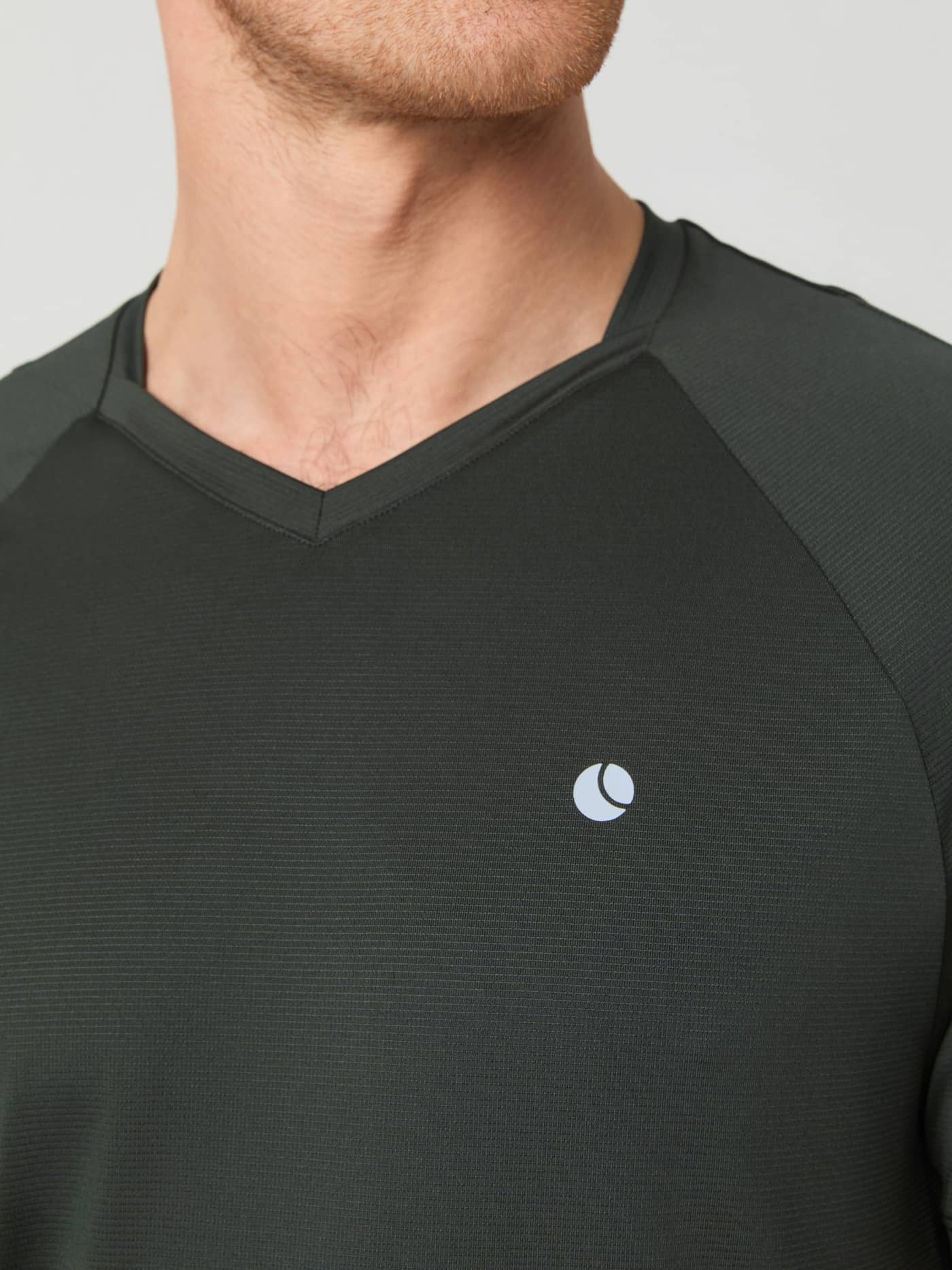 Björn Borg - Ace V-Neck T-Shirt Peat Men - Image 3