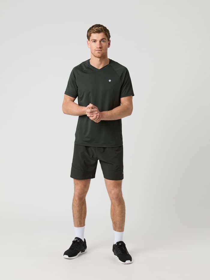 Björn Borg - Ace V-Neck T-Shirt Peat - Image 5