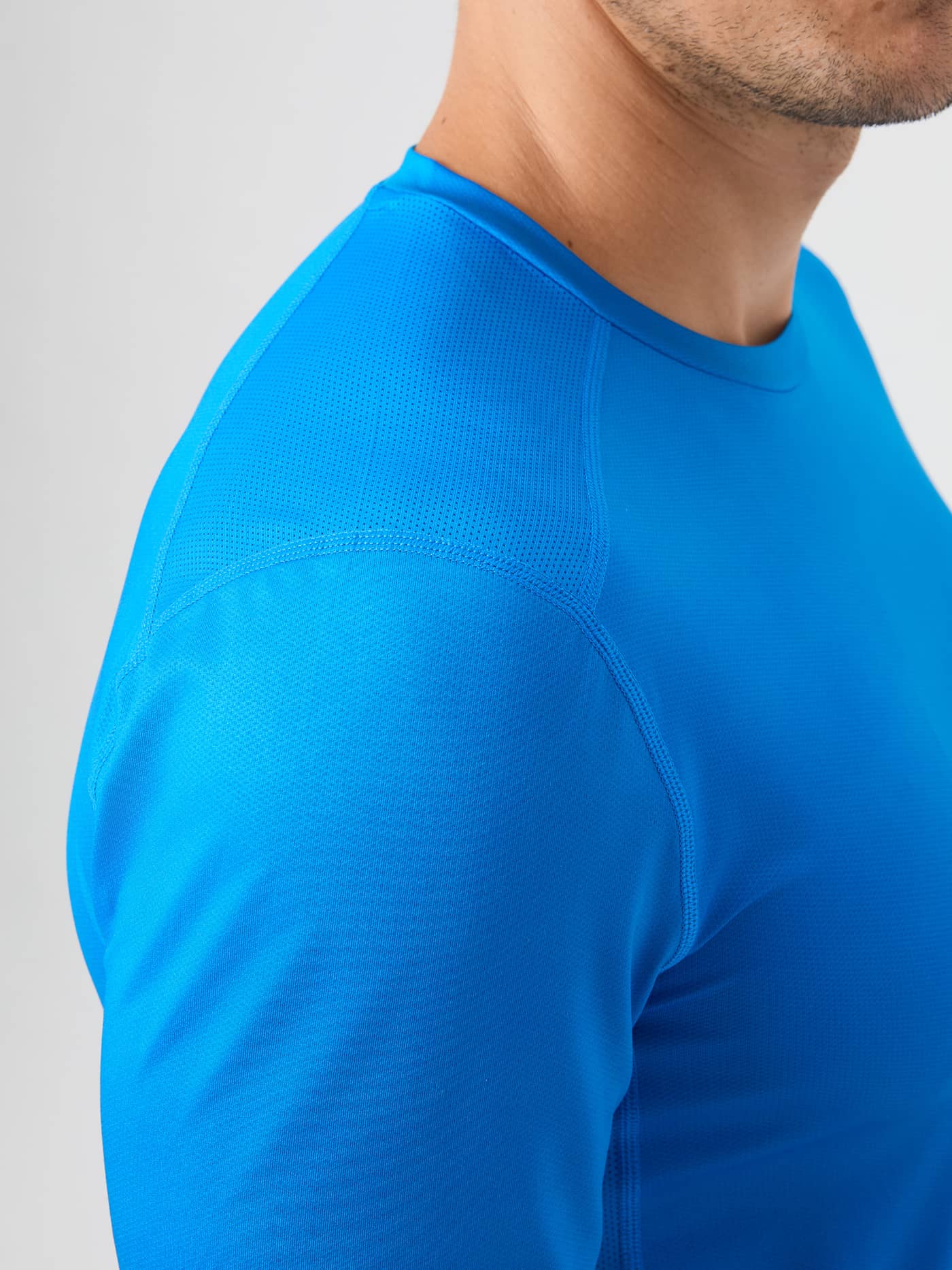 Björn Borg - Ace Mesh Panel T-Shirt Electric Blue Lemonade Men - Image 5