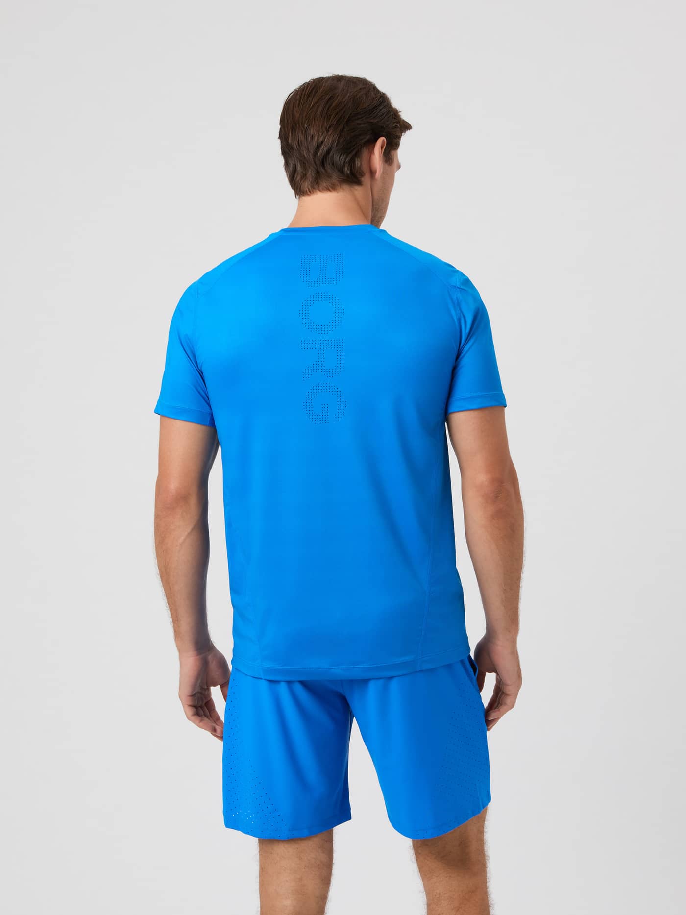 Björn Borg - Ace Mesh Panel T-Shirt Electric Blue Lemonade Men - Image 2