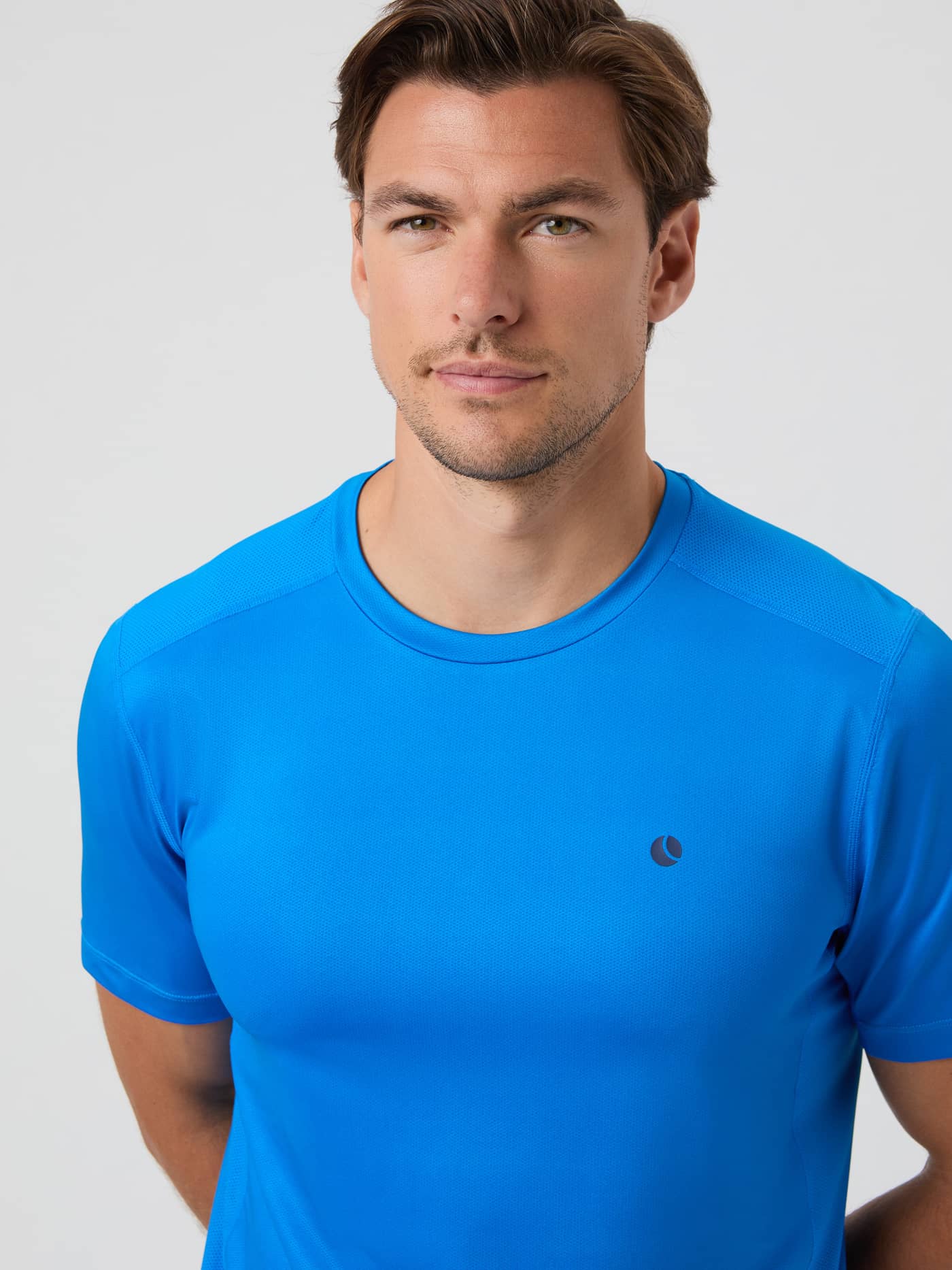 Björn Borg - Ace Mesh Panel T-Shirt Electric Blue Lemonade Men - Image 4