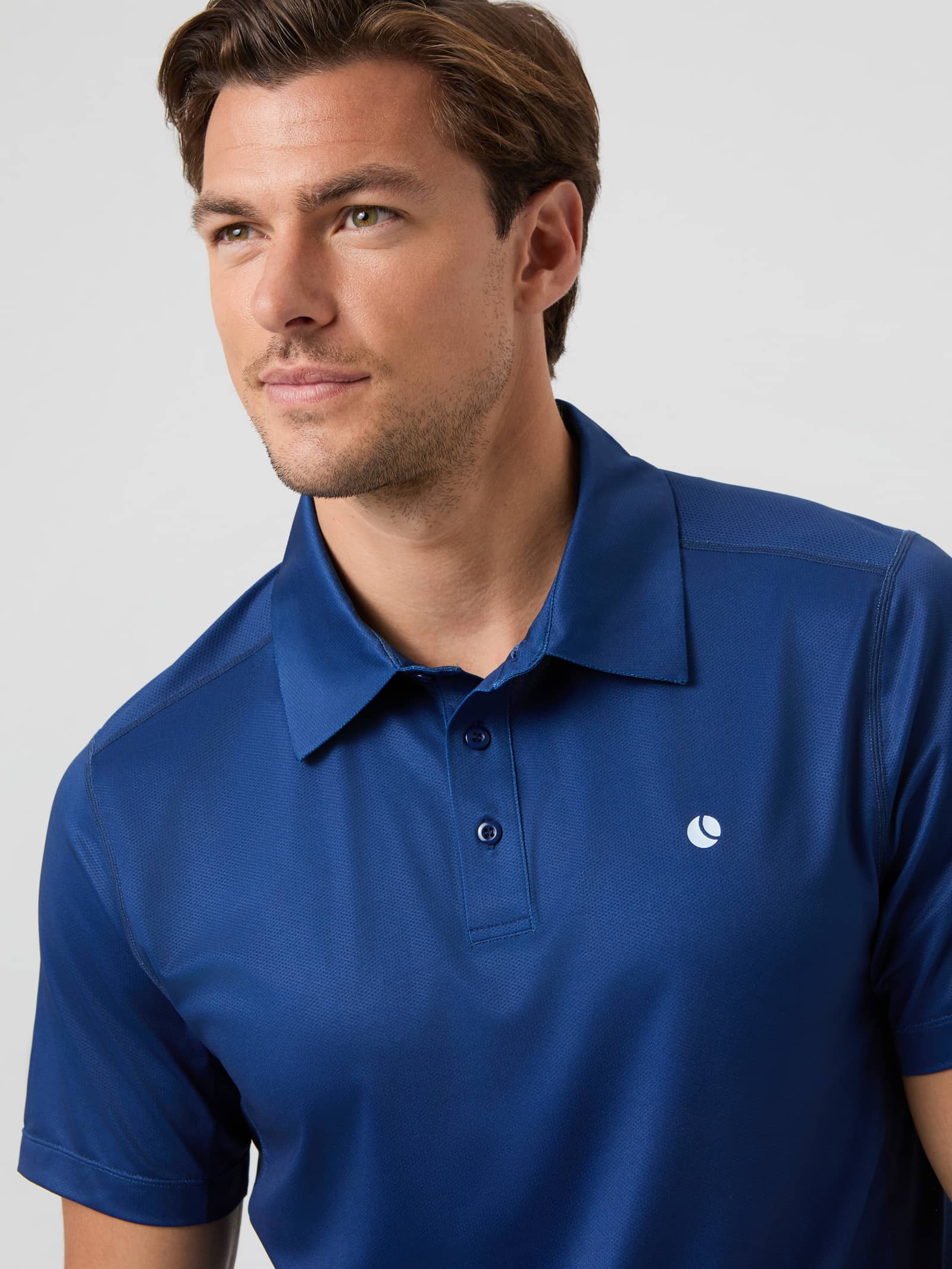 Björn Borg - Ace Mesh Panel Polo Shirt Estate Blue Men - Image 1