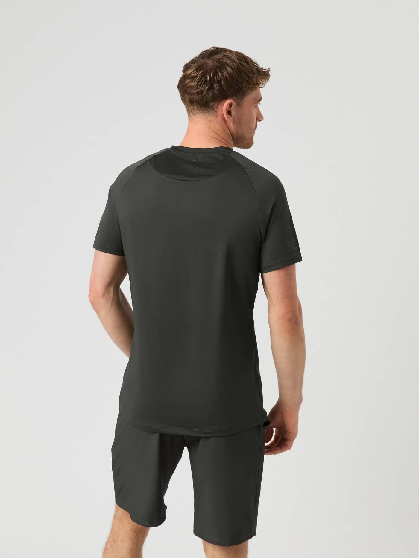 Björn Borg - Borg Mesh Panel T-Shirt Peat Men - Image 2