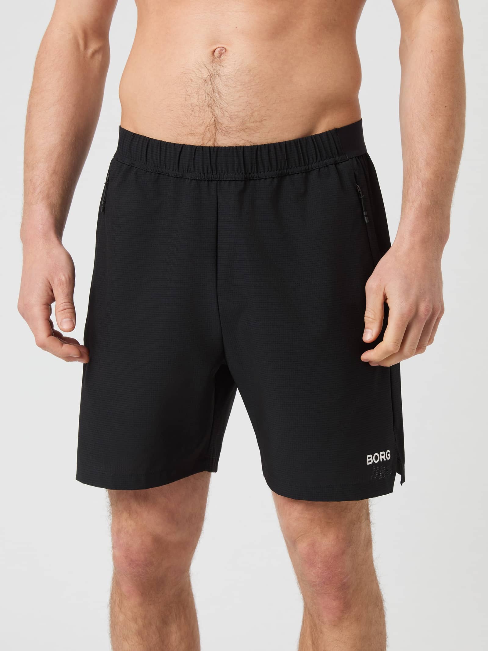 Björn Borg - Borg Zip Shorts Black Beauty Herr - Image 1