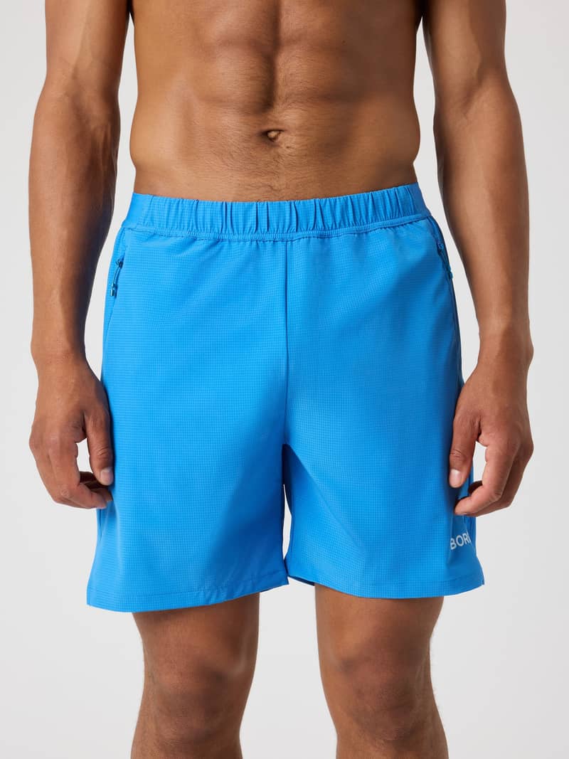 Borg Zip Shorts 7 Inch
