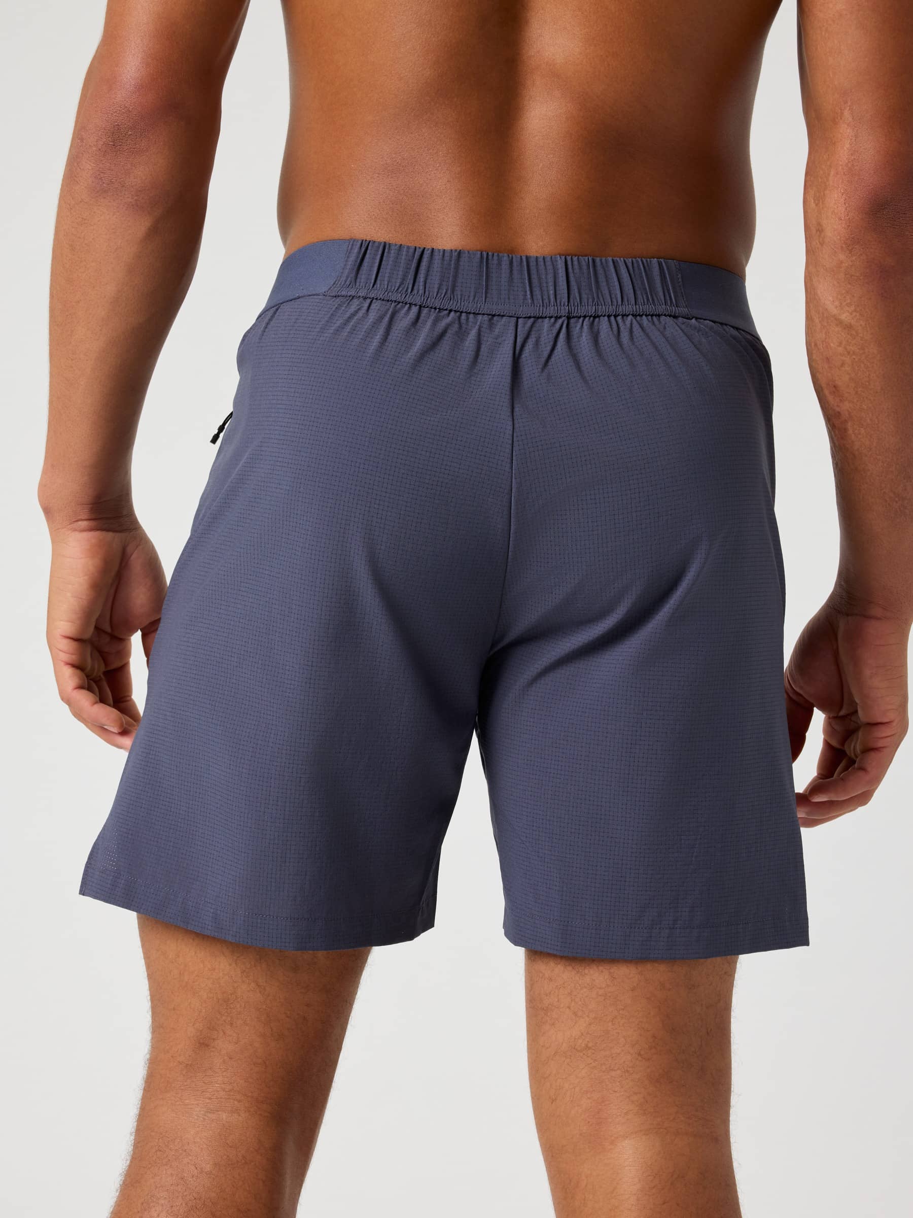 Borg Zip Shorts 7 Inch - Men - Odyssey Gray | Björn Borg